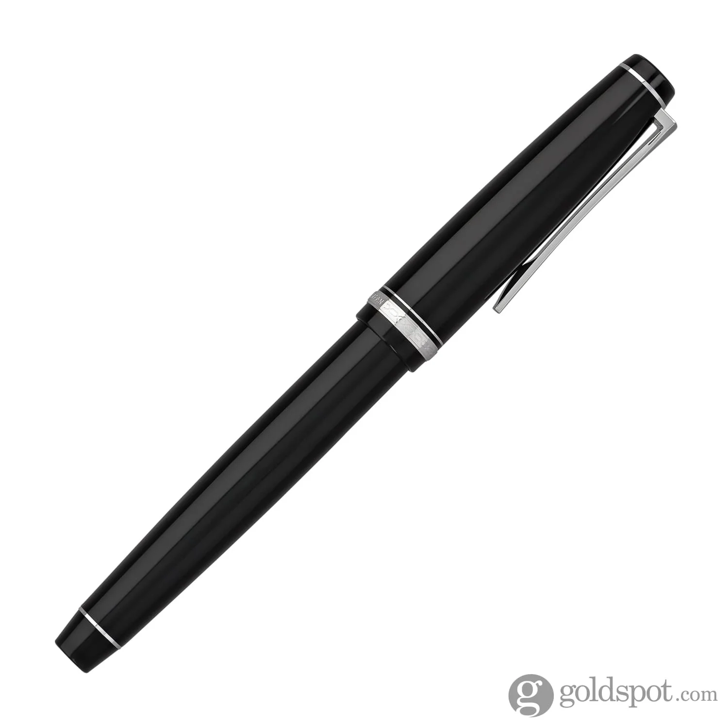 4171-pilot-falcon-fountain-pen-in-black-rhodium-soft-flexible-6.webp Pilot Falcon Fountain Pen in Black & Rhodium - Soft Flexible