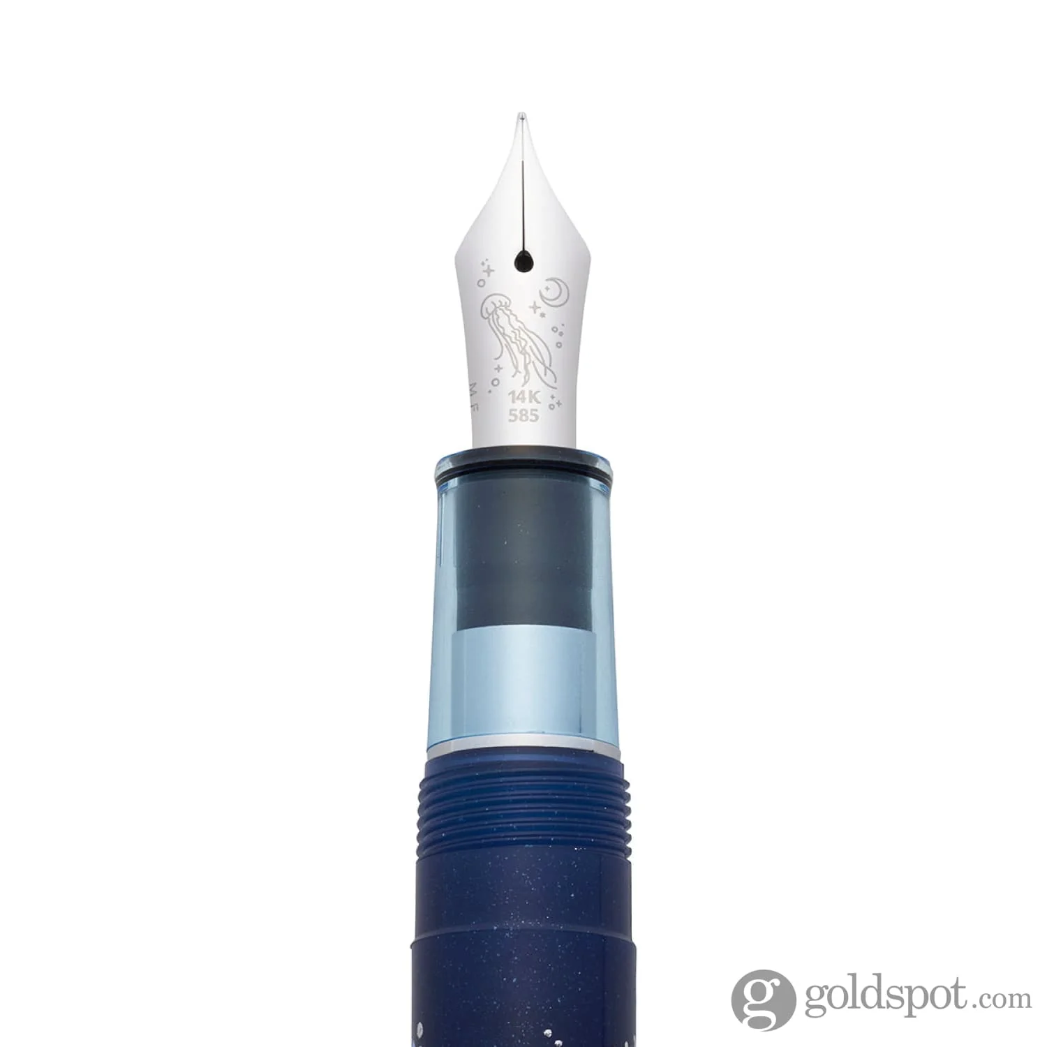 4182-sailor-x-plus-pro-gear-slim-fountain-pen-in-jellyfish-ink-set-14k-gold-limited-edition-3.webp Sailor x Plus Pro Gear Slim Fountain Pen in Jellyfish & Ink Set - 14K Gold Limited Edition