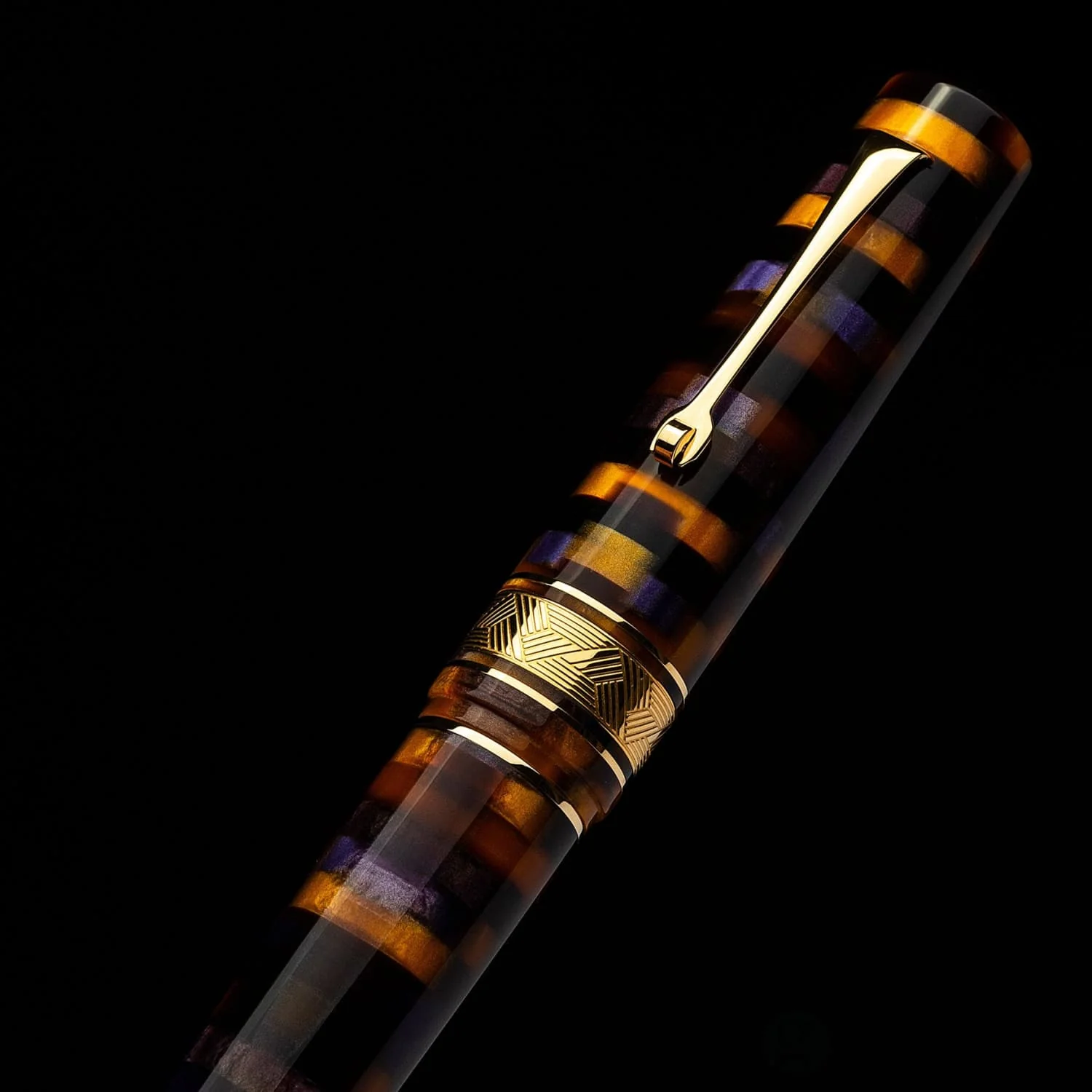 Leonardo Mosaico Fountain Pen in Anemone