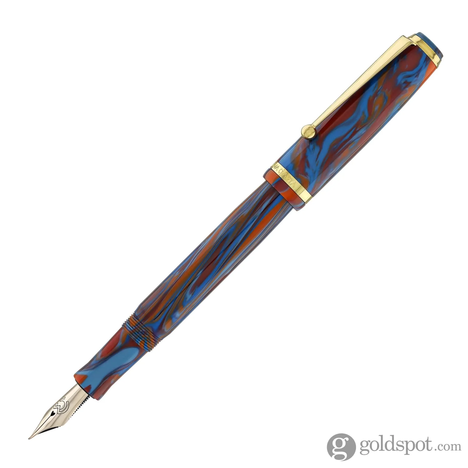 Magna Carta MAG 650 Fountain Pen in Golden Gate - 14kt Gold Flex Nib