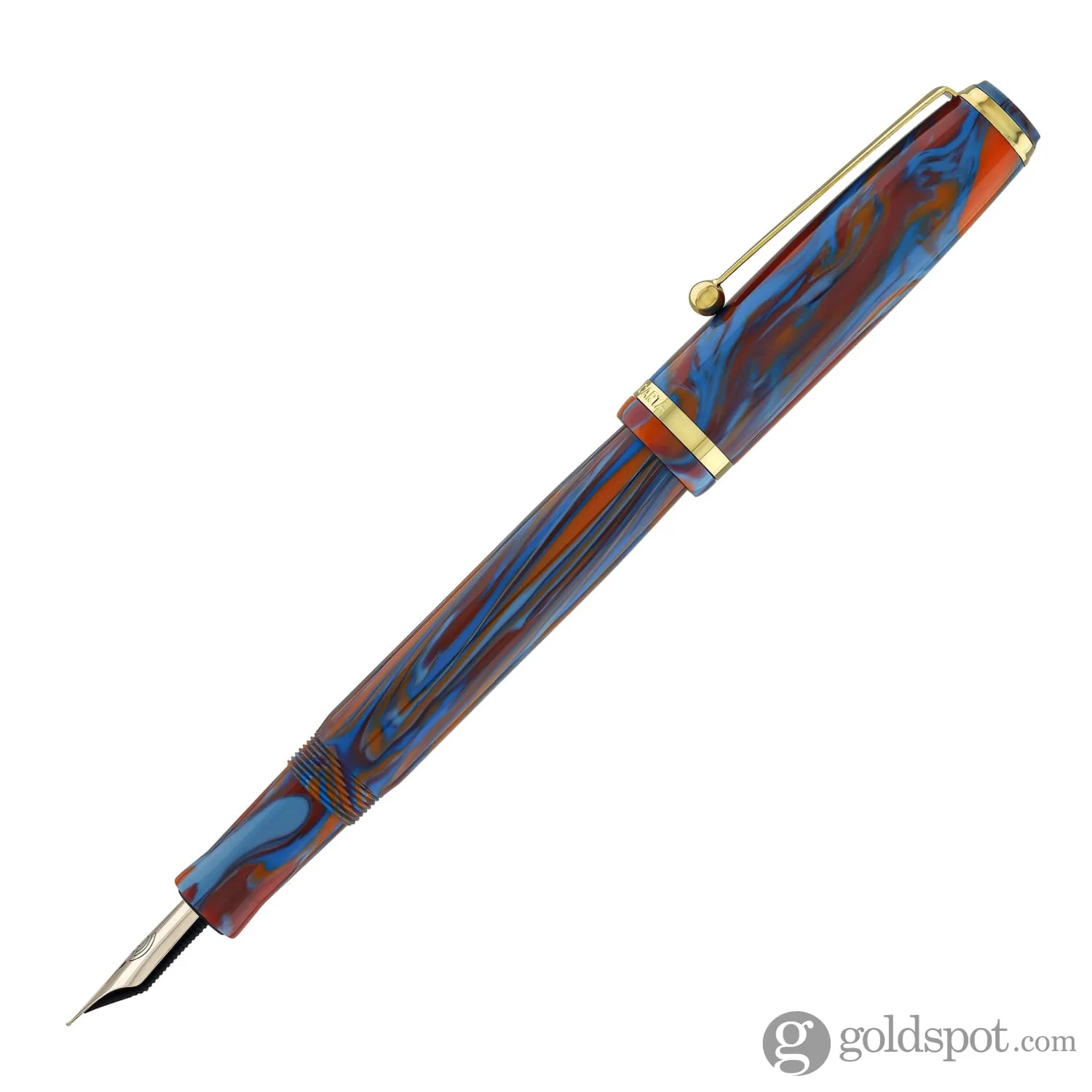 Magna Carta MAG 650 Fountain Pen in Golden Gate - 14kt Gold Flex Nib