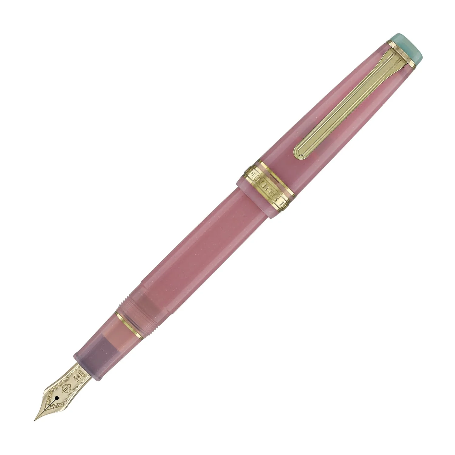 4216-sailor-professional-gear-slim-solar-term-series-fountain-pen-in-hagi-gold-trim-14kt-gold-nib-1.webp Sailor Professional Gear Slim Solar Term Series Fountain Pen in Hagi Gold Trim - 14kt Gold Nib