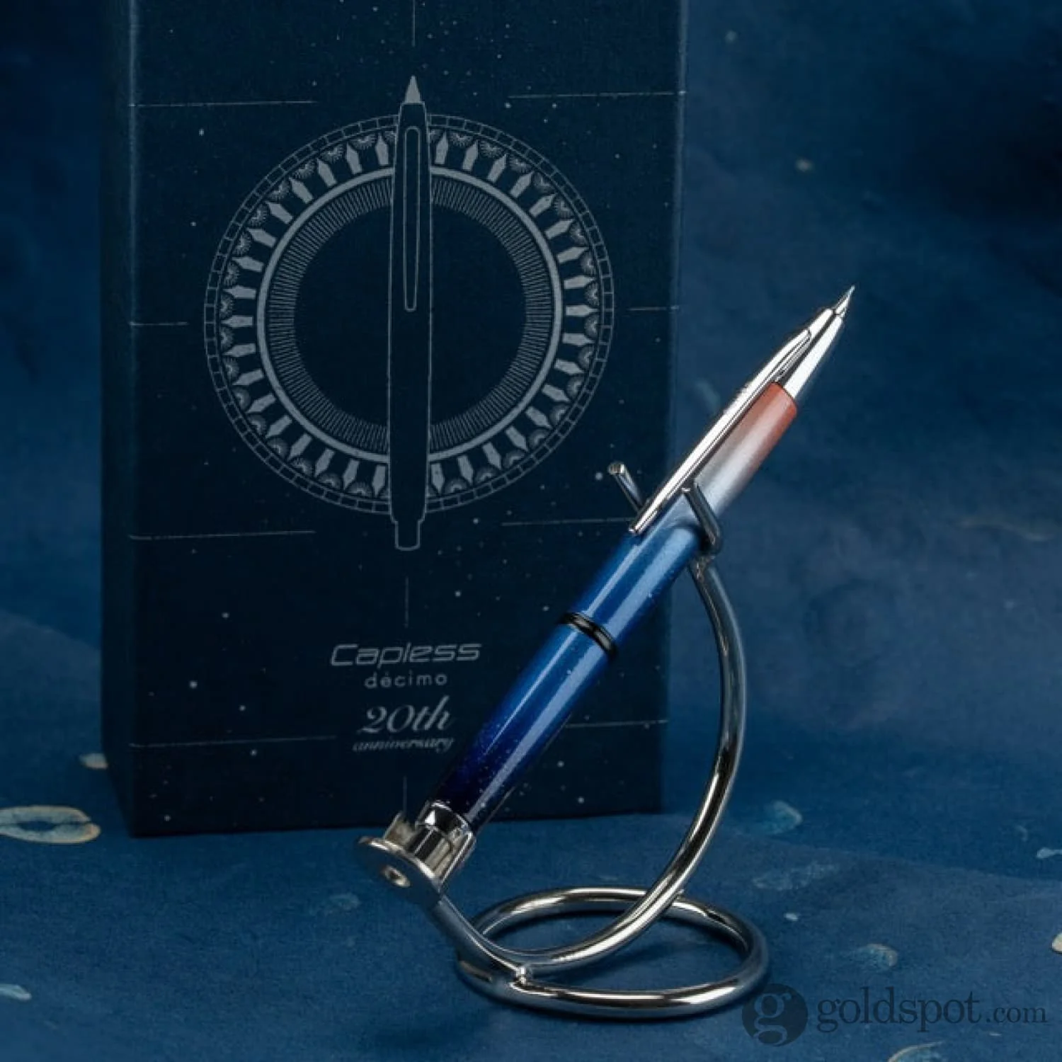Pilot Vanishing Point Decimo Fountain Pen in 20th Anniversary Limited Edition - 18K Gold Fine Point