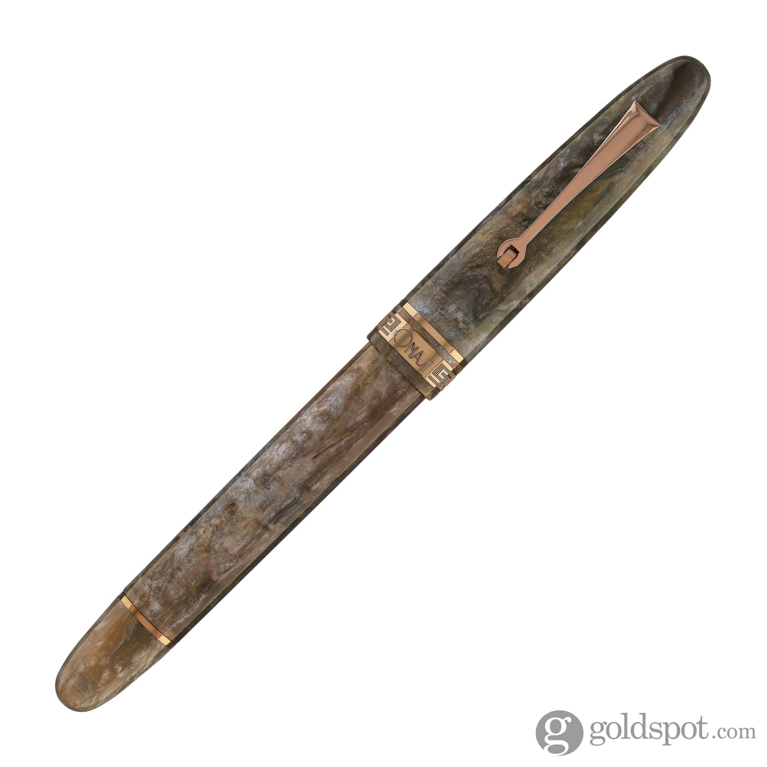 Omas Ogiva Cocktail Series Fountain Pen in Espresso Martini with Brown Trim - Limited Edition