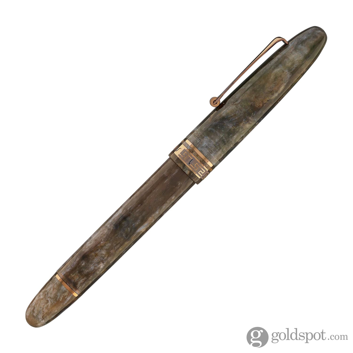 Omas Ogiva Cocktail Series Fountain Pen in Espresso Martini with Brown Trim - Limited Edition