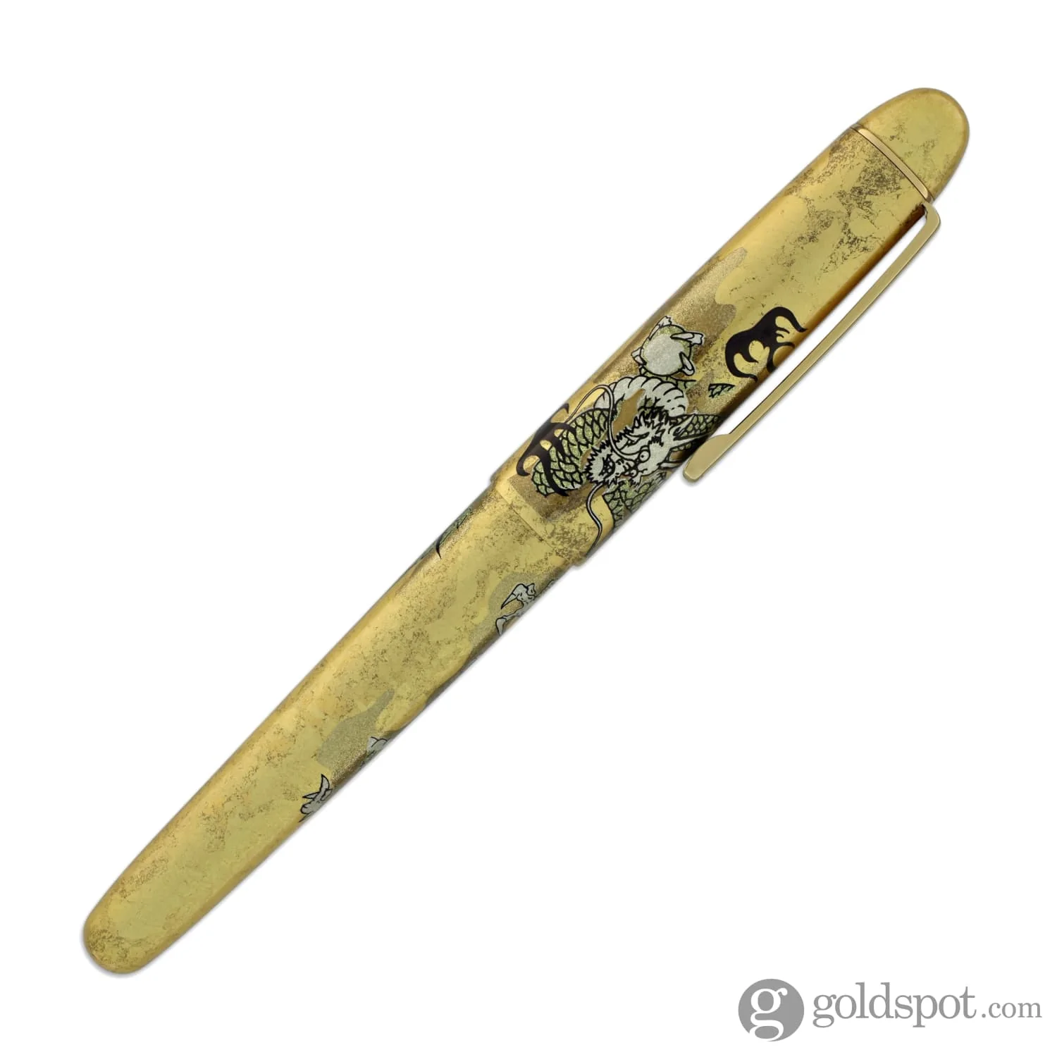 4284-platinum-kanazawa-haku-fountain-pen-in-ascending-dragon-14k-gold-6.webp Platinum Kanazawa-haku Fountain Pen in Ascending Dragon - 14K Gold