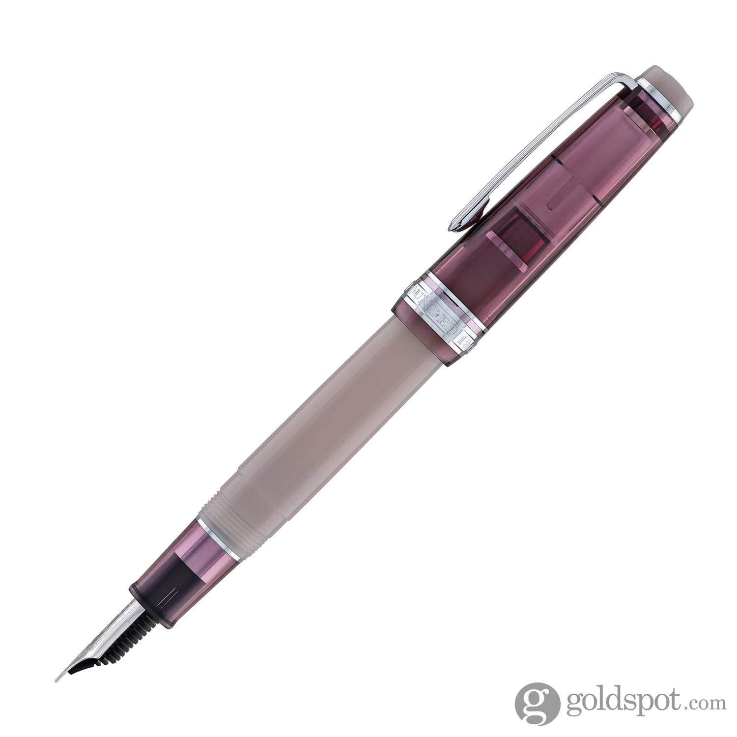 Sailor Pro Gear Slim Fountain Pen in Manyo #3 Series Red Bean - 14K Gold Nib and Azuki Bottled Ink - 50mL