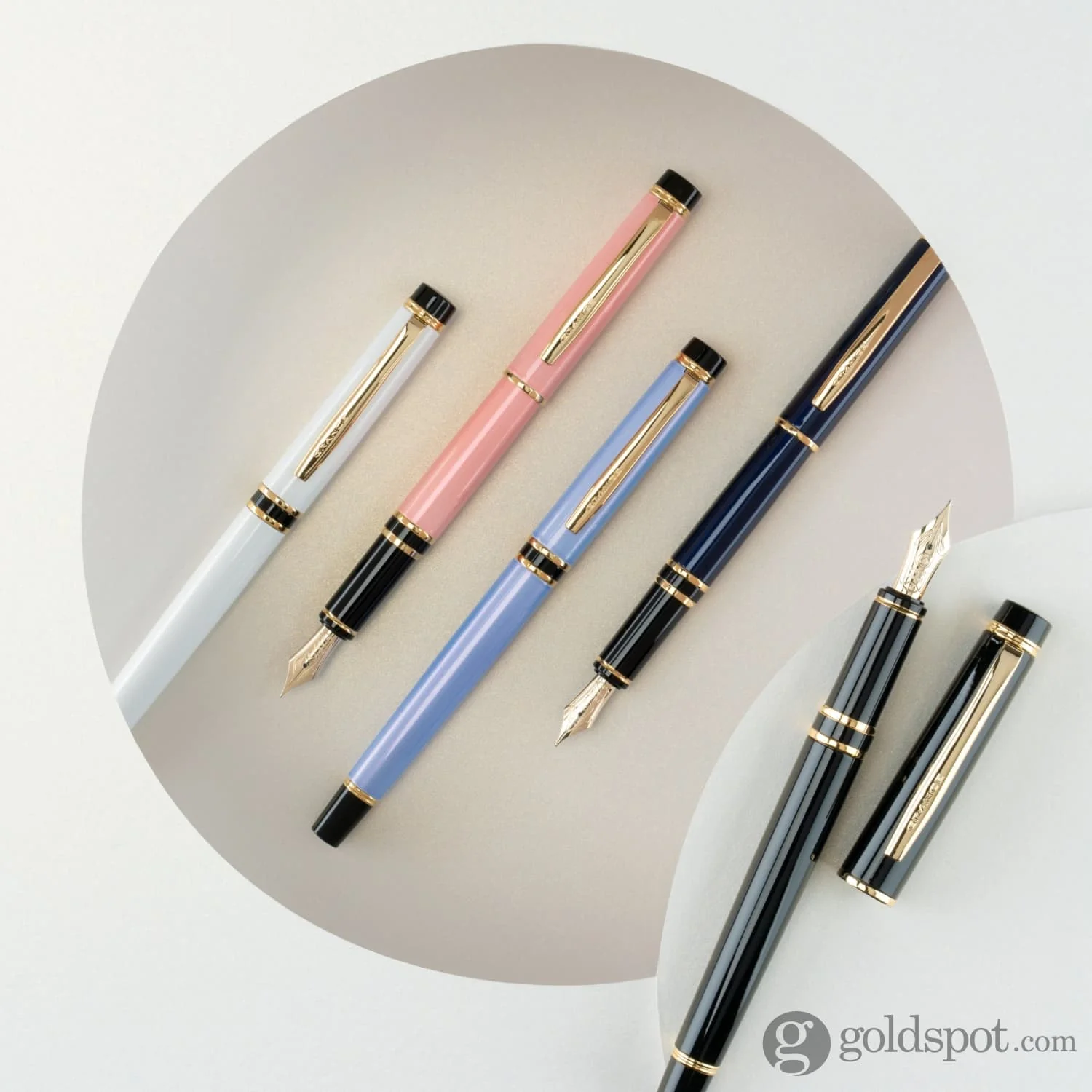 4299-pilot-grance-fountain-pen-in-pearl-pink-14k-gold-12.webp Pilot Grance Fountain Pen in Pearl Pink - 14k Gold