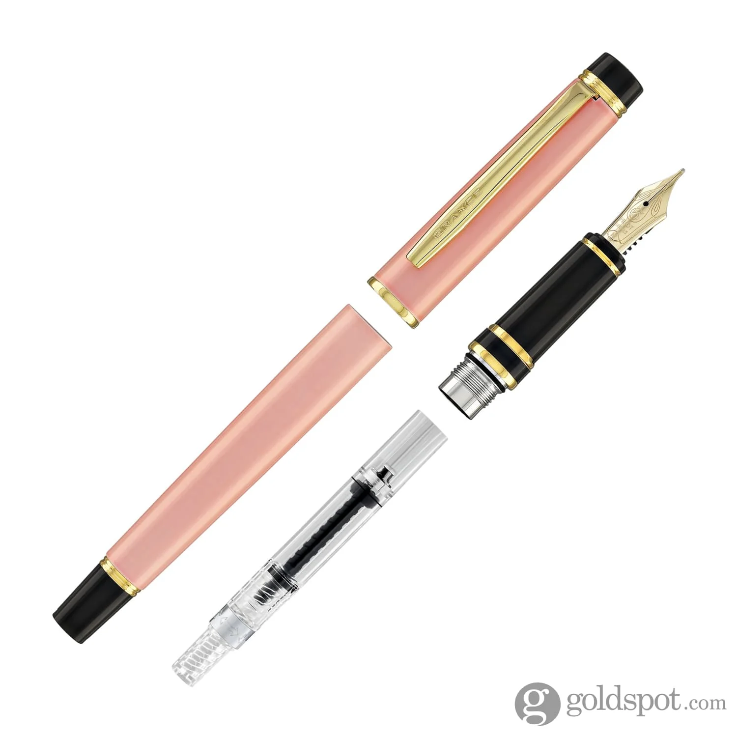 4299-pilot-grance-fountain-pen-in-pearl-pink-14k-gold-7.webp Pilot Grance Fountain Pen in Pearl Pink - 14k Gold