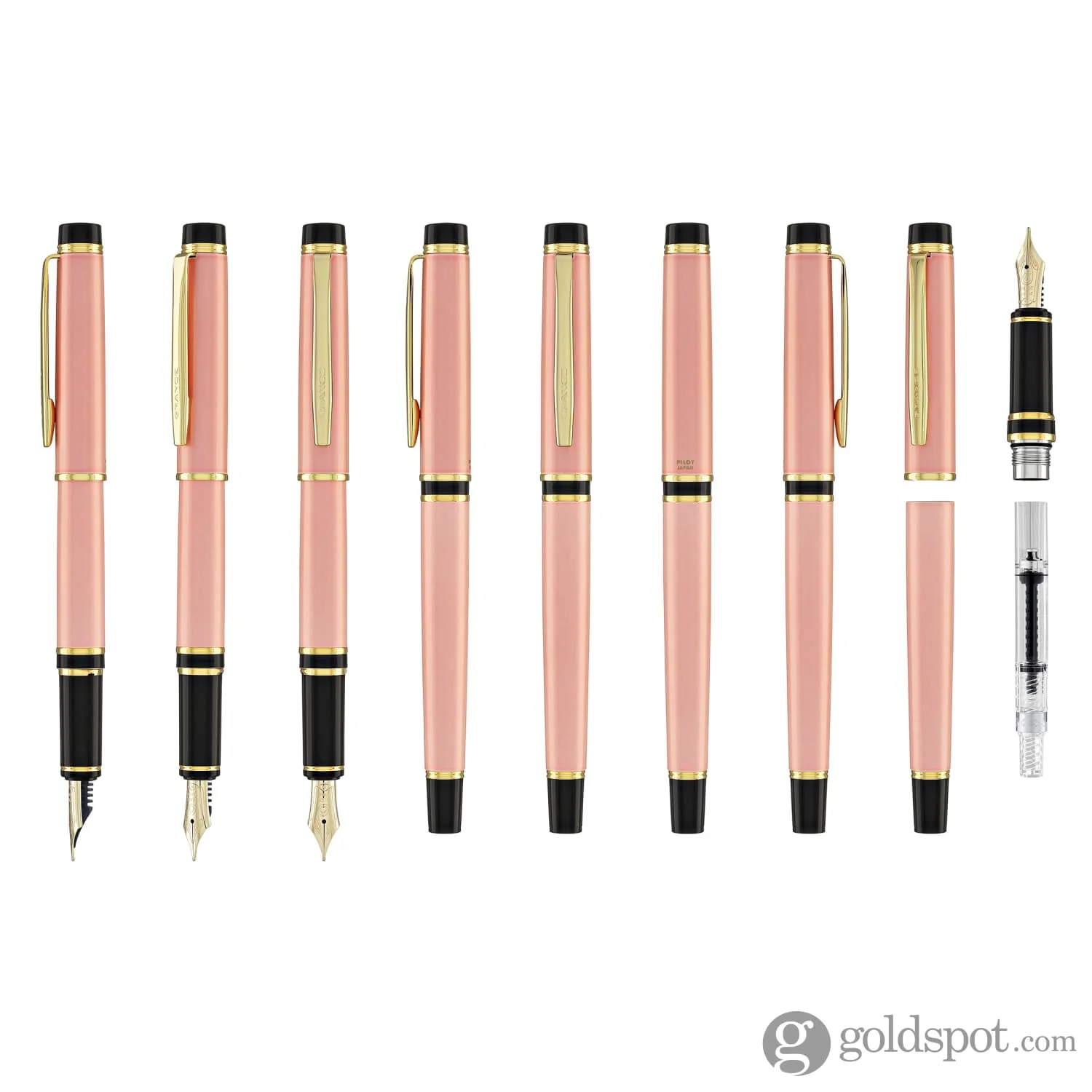 4299-pilot-grance-fountain-pen-in-pearl-pink-14k-gold-8.webp Pilot Grance Fountain Pen in Pearl Pink - 14k Gold