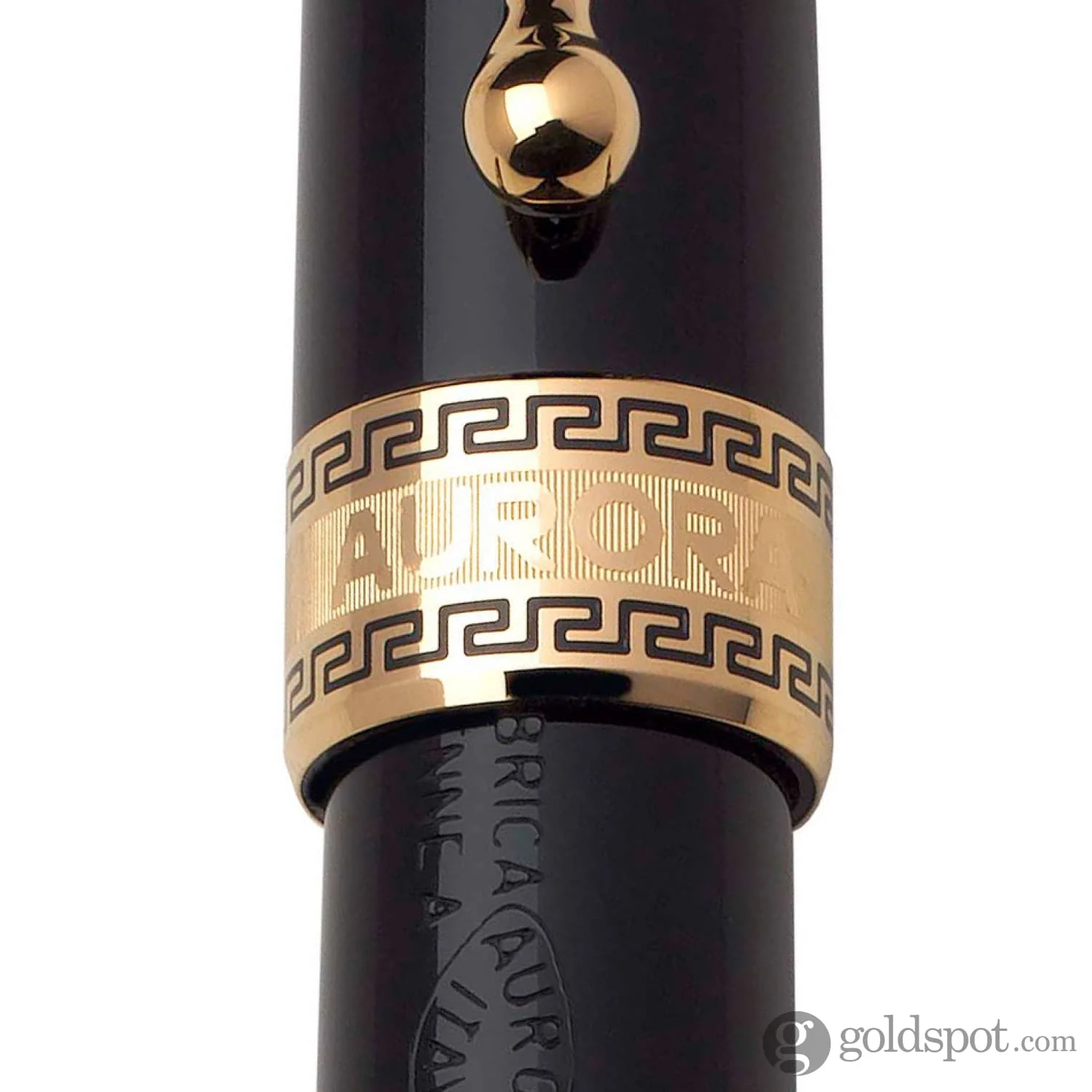 4306-aurora-optima-fountain-pen-in-black-14k-gold-extra-fine-point-3.webp Aurora Optima Fountain Pen in Black - 14K Gold Extra Fine Point
