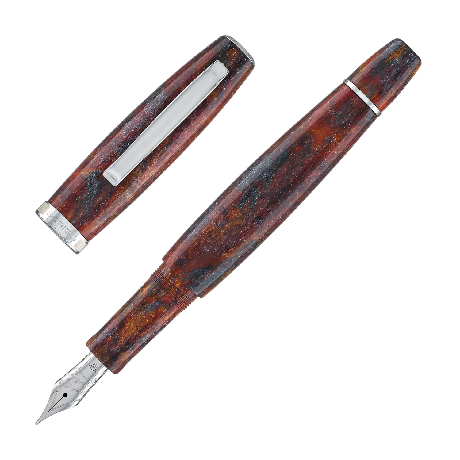 4307-scribo-la-dotta-fountain-pen-in-turrita-diamondcast-1.jpg Scribo La Dotta Fountain Pen in Turrita Diamondcast