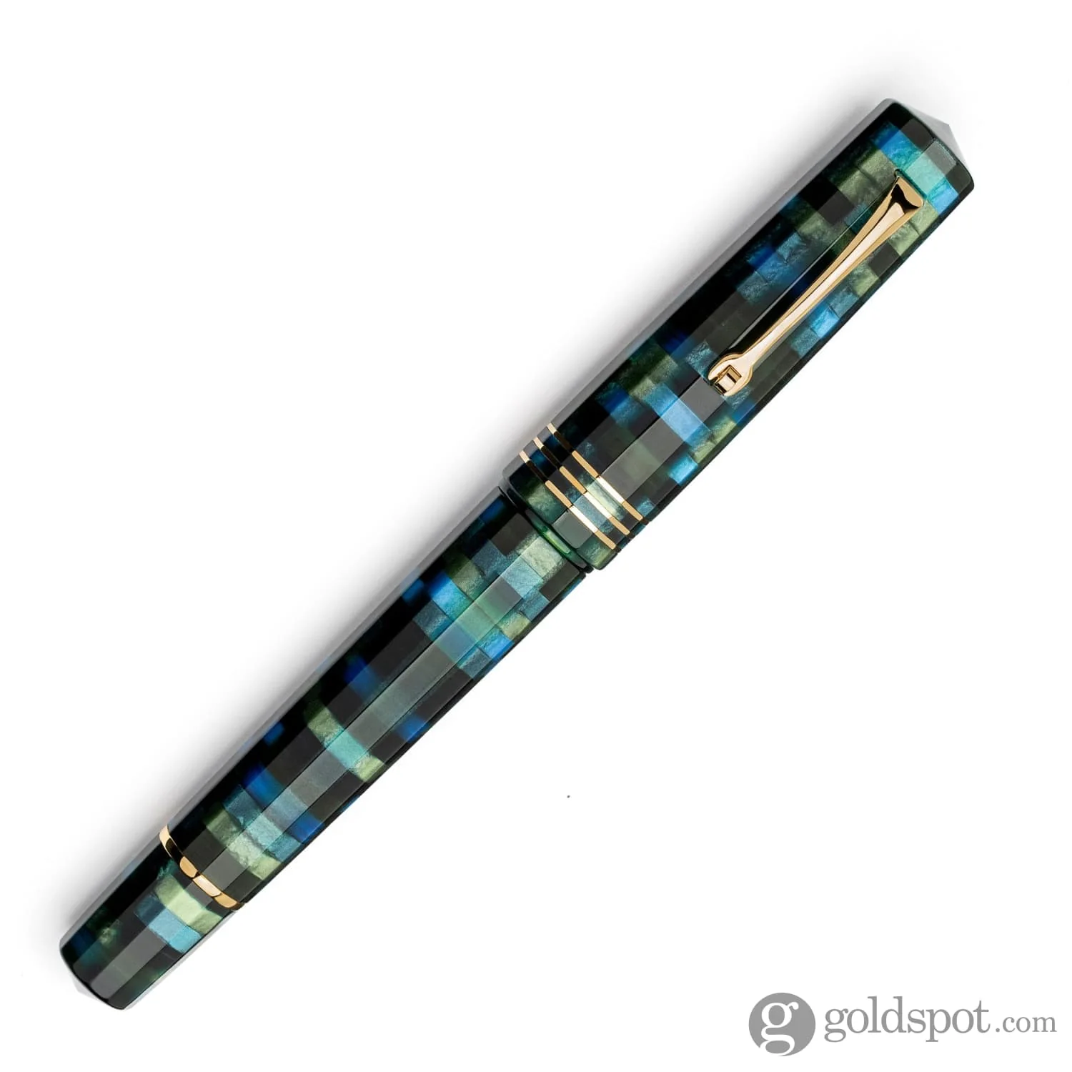 4320-leonardo-dodici-fountain-pen-in-mosaico-no.-8-size-14kt-gold-nib-3.webp Leonardo Dodici Fountain Pen in Mosaico No. 8 Size 14kt Gold Nib