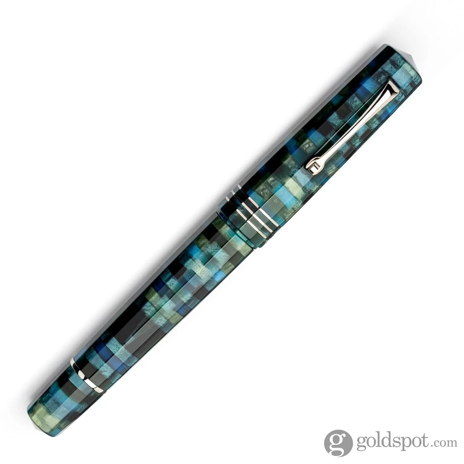 4320-leonardo-dodici-fountain-pen-in-mosaico-no.-8-size-14kt-gold-nib-4.webp Leonardo Dodici Fountain Pen in Mosaico No. 8 Size 14kt Gold Nib