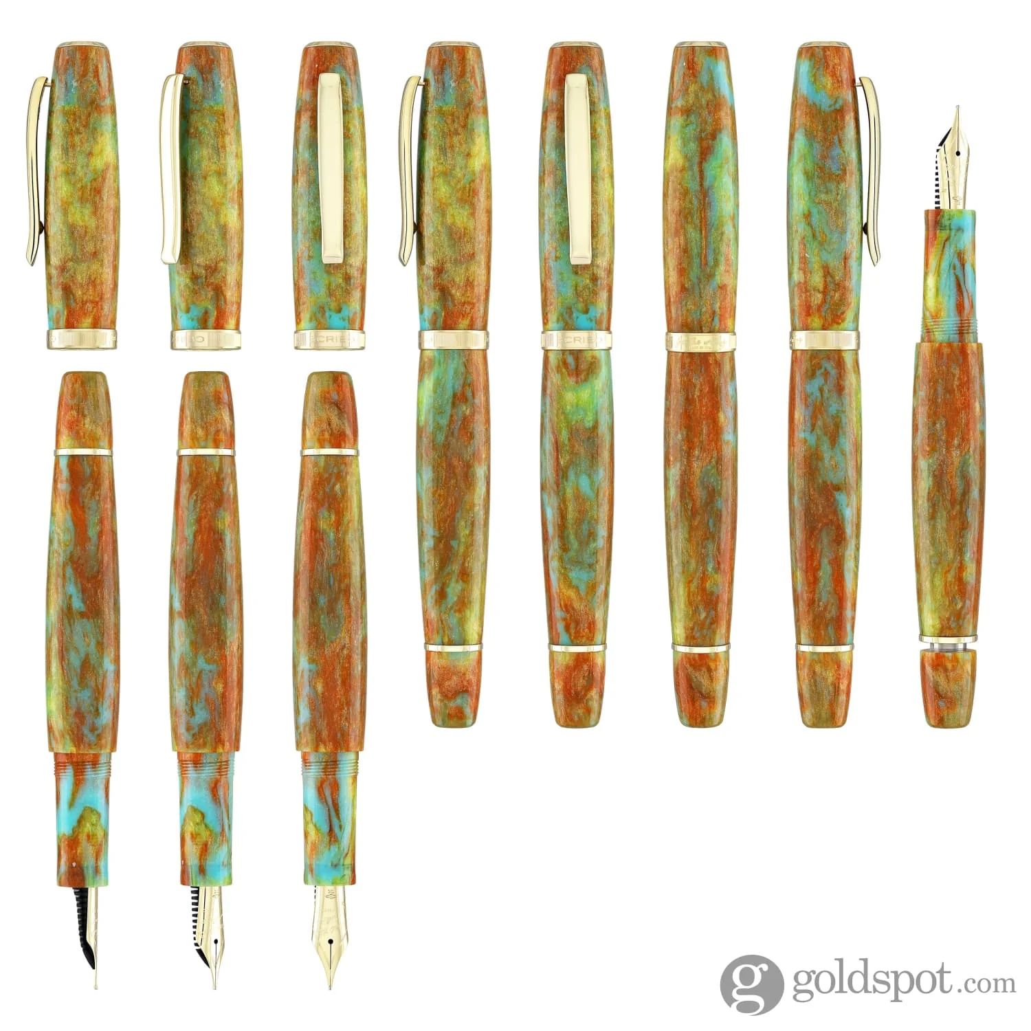 4334-scribo-la-dotta-fountain-pen-in-valverde-diamondcast-8.webp Scribo La Dotta Fountain Pen in Valverde Diamondcast