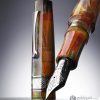Leonardo Supernova Fountain Pen in Brooks PM5 No. 8 Size 14kt Gold