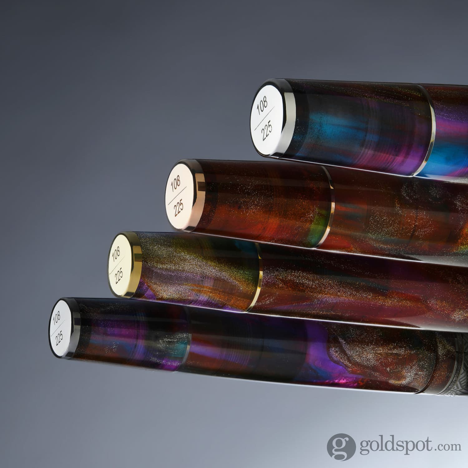 Leonardo Supernova Fountain Pen in Brooks PM5 No. 8 Size 14kt Gold