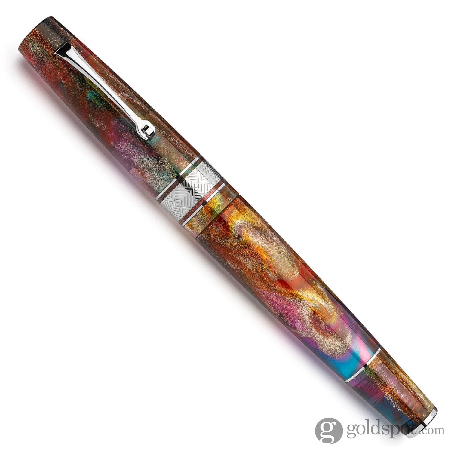 Leonardo Supernova Fountain Pen in Brooks PM5 No. 8 Size 14kt Gold