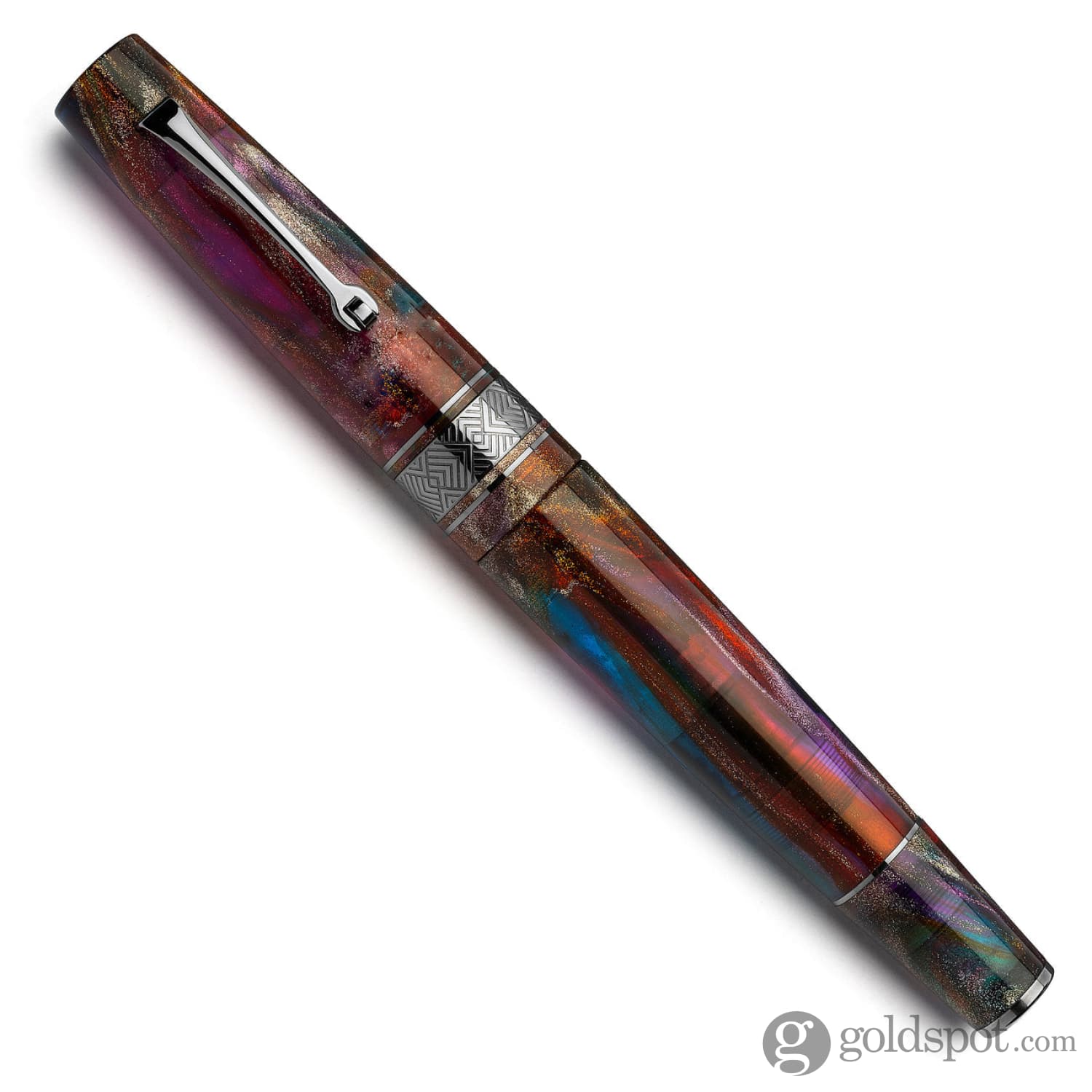 Leonardo Supernova Fountain Pen in Brooks PM5 No. 8 Size 14kt Gold