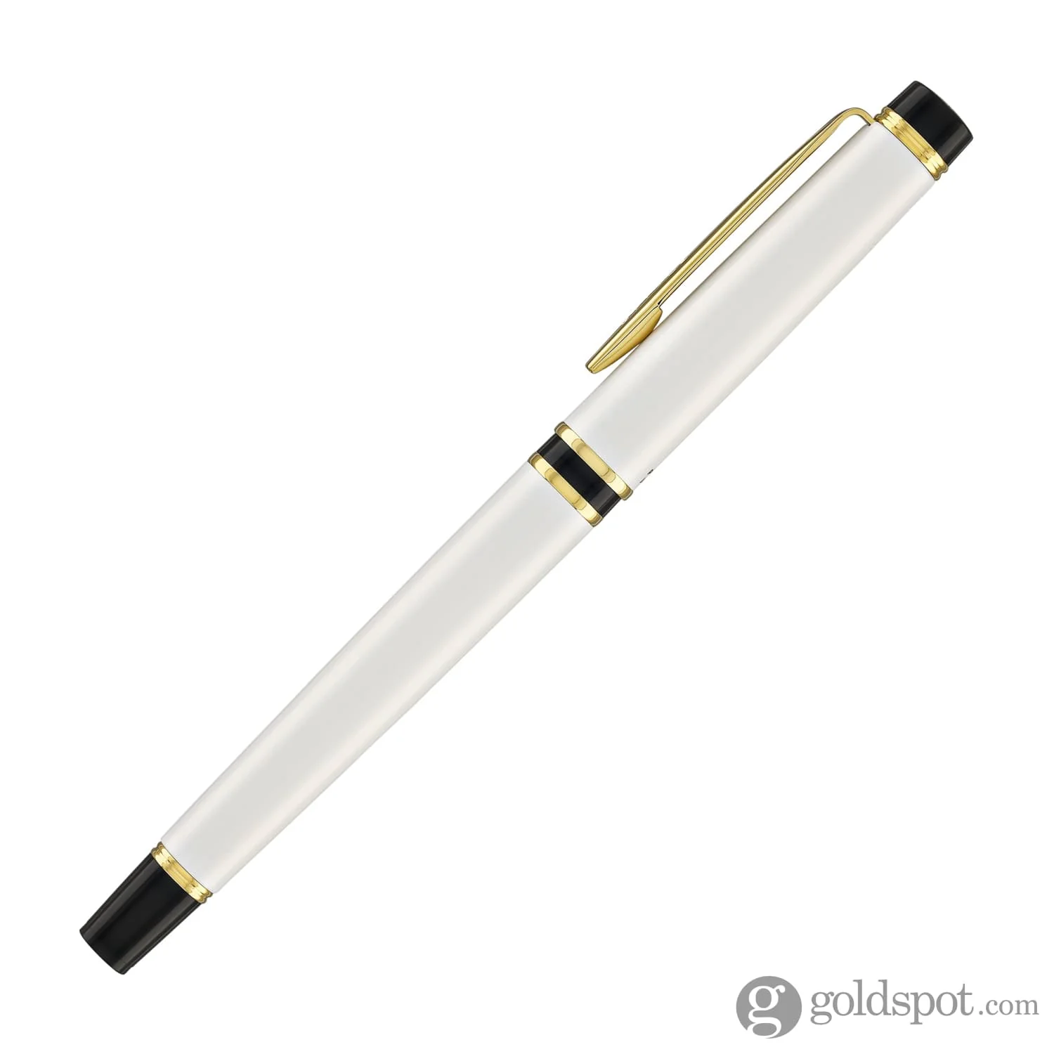 Pilot Grance Fountain Pen in Pearl White - 14k Gold Nib