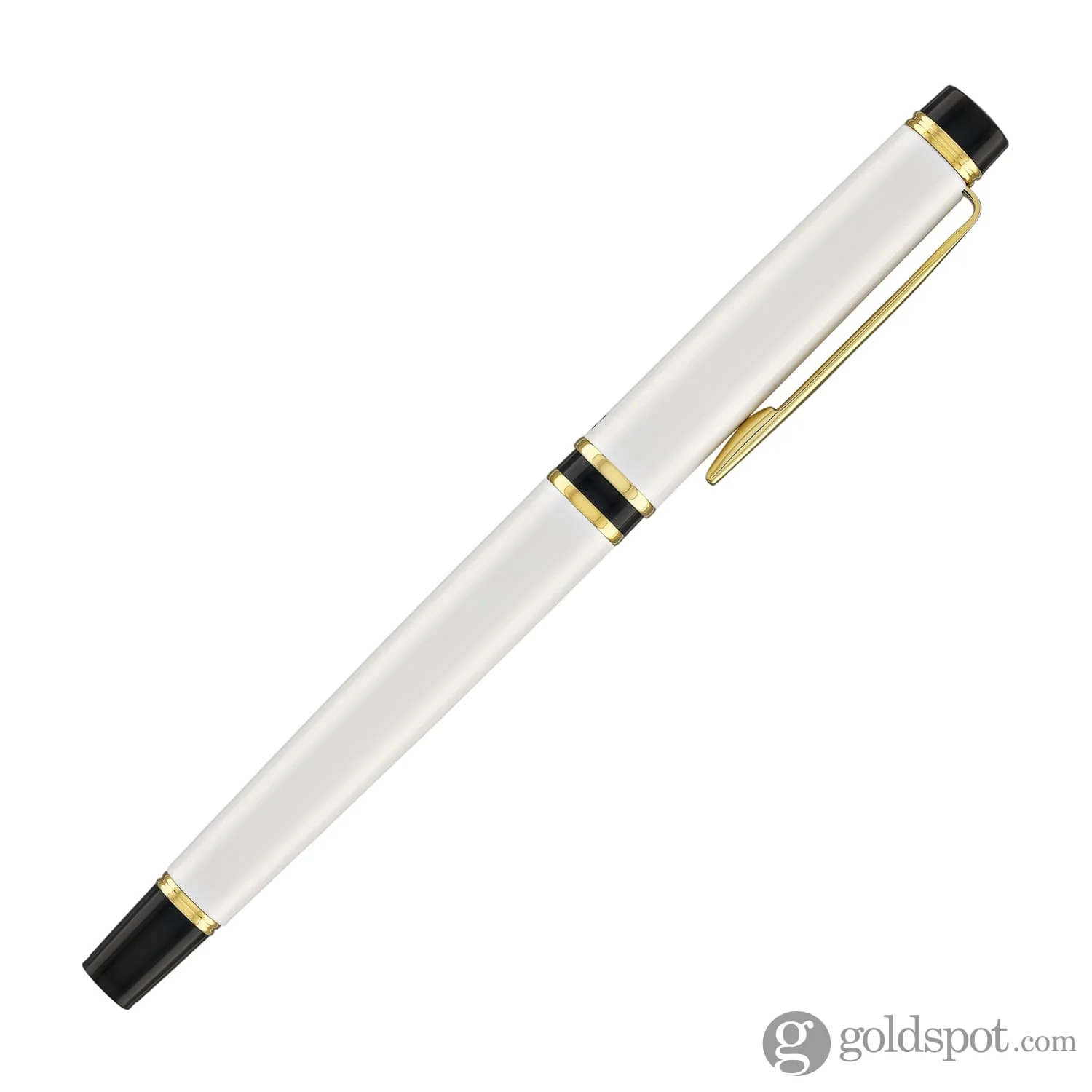 Pilot Grance Fountain Pen in Pearl White - 14k Gold Nib