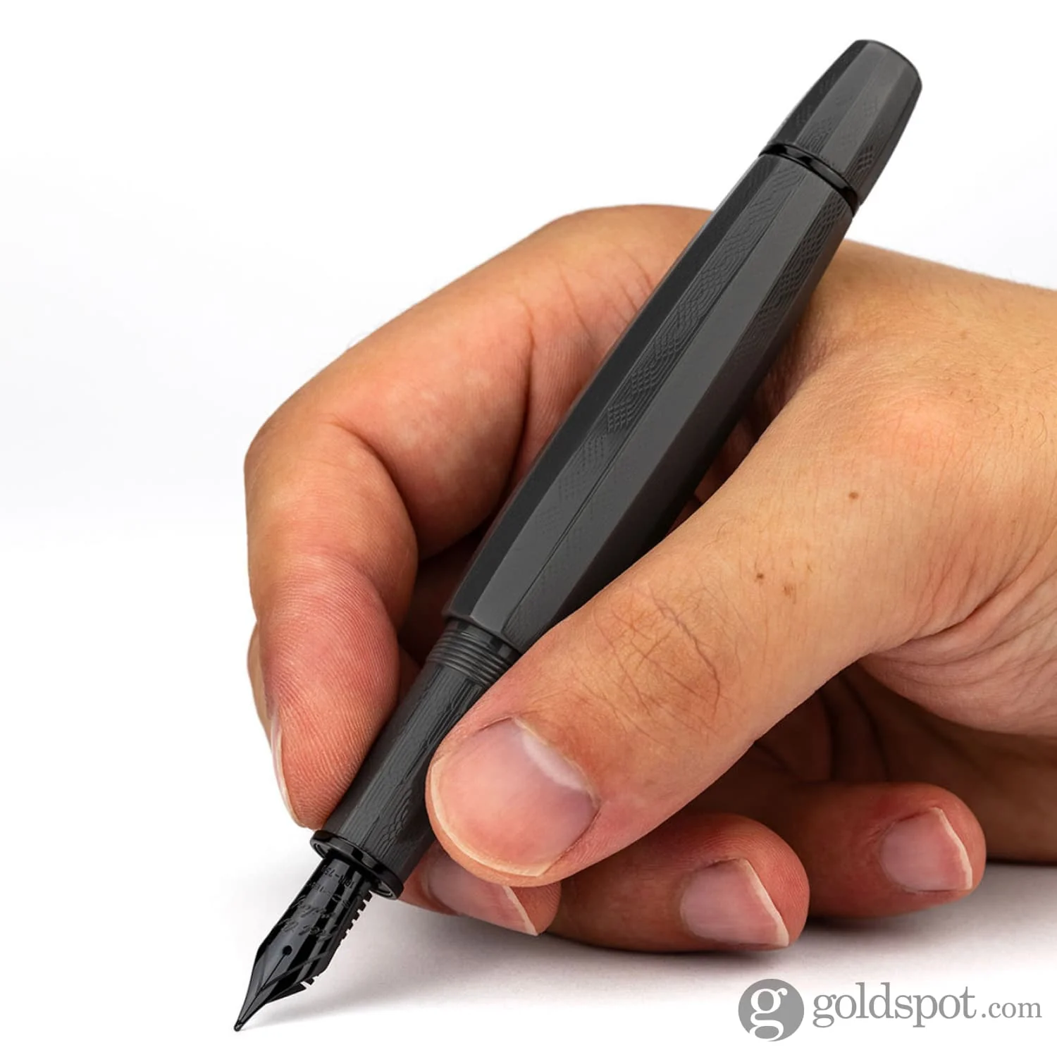 Scribo Feel Fountain Pen in Anni60 with Ultra Black PVD Trim