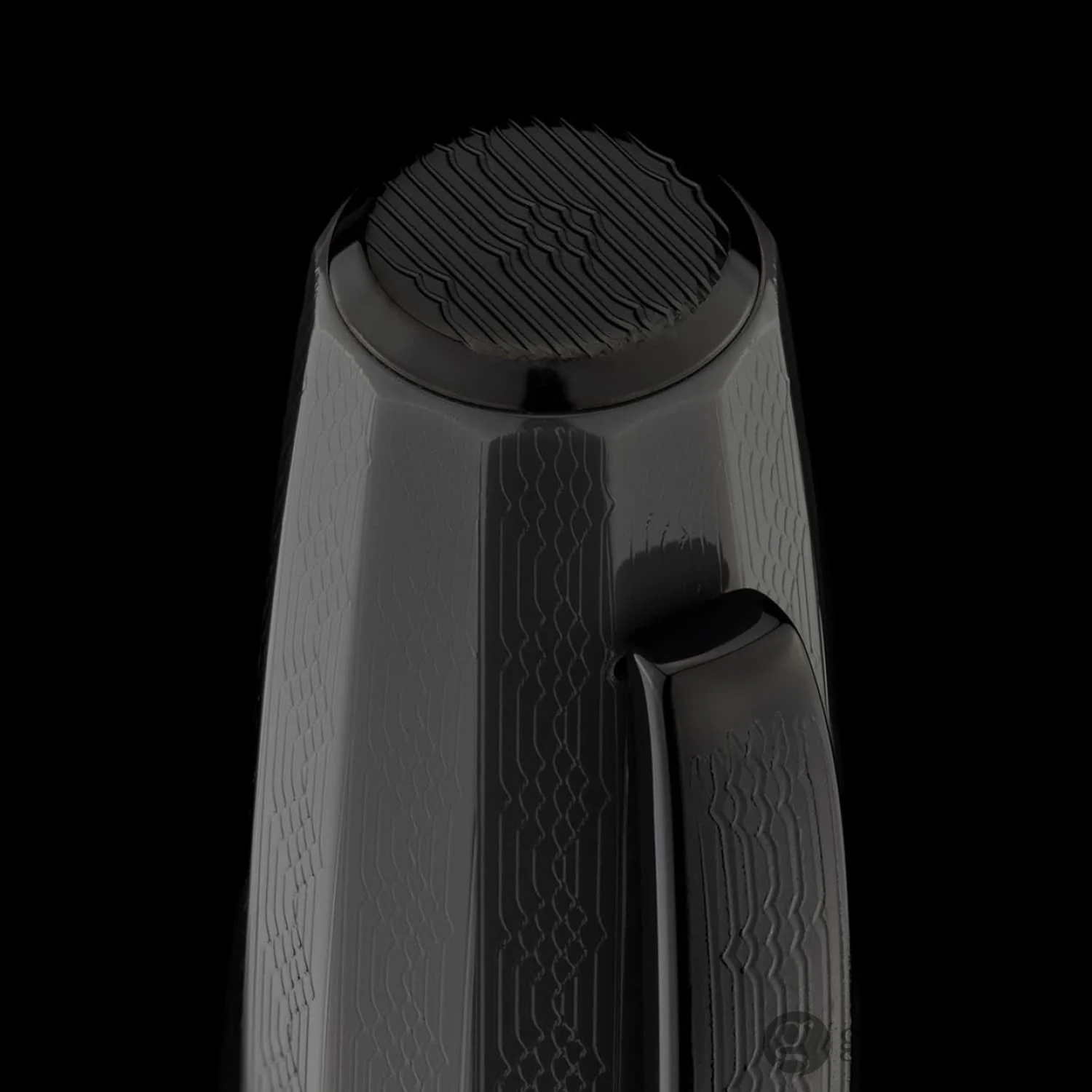 Scribo Feel Fountain Pen in Anni60 with Ultra Black PVD Trim