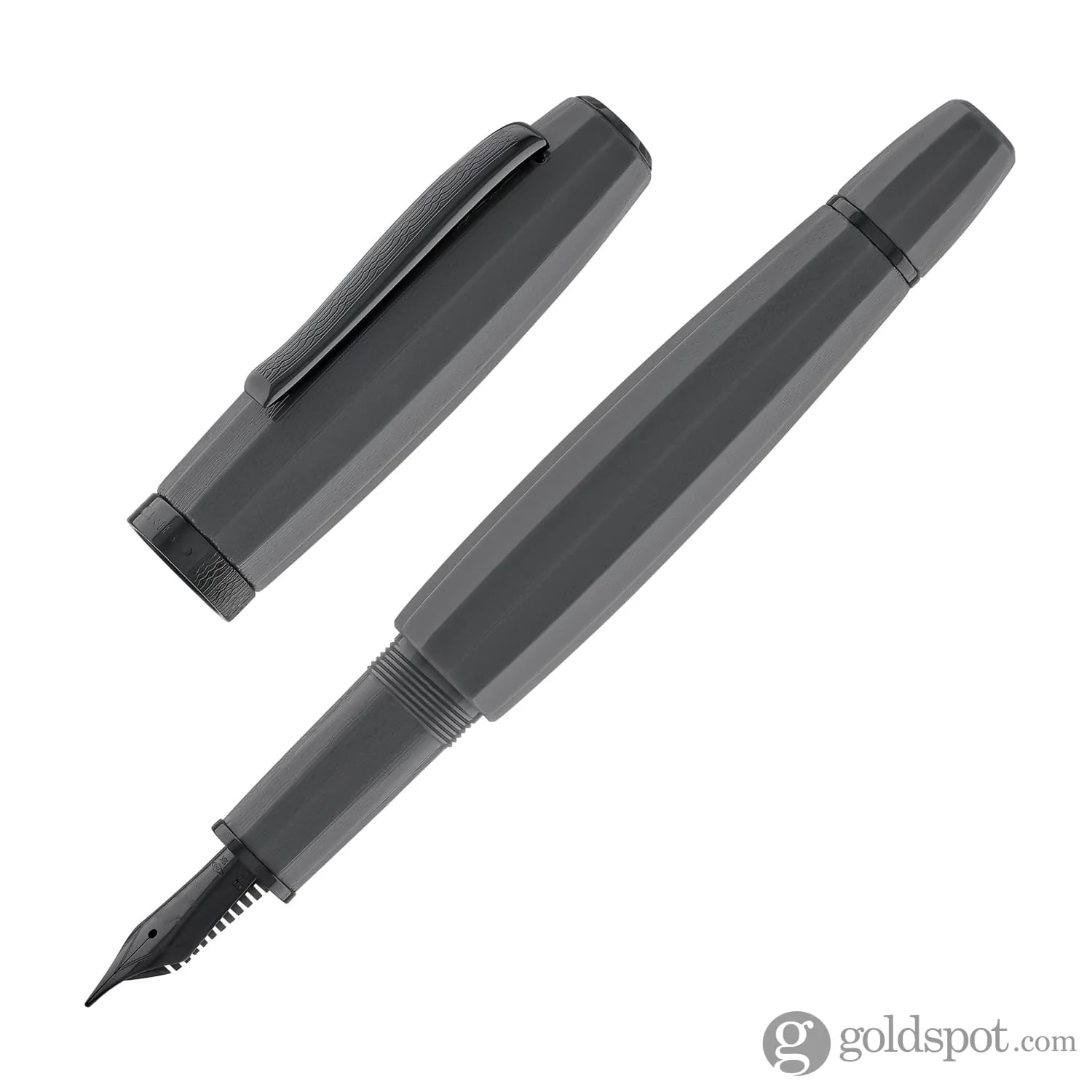 Scribo Feel Fountain Pen in Anni60 with Ultra Black PVD Trim