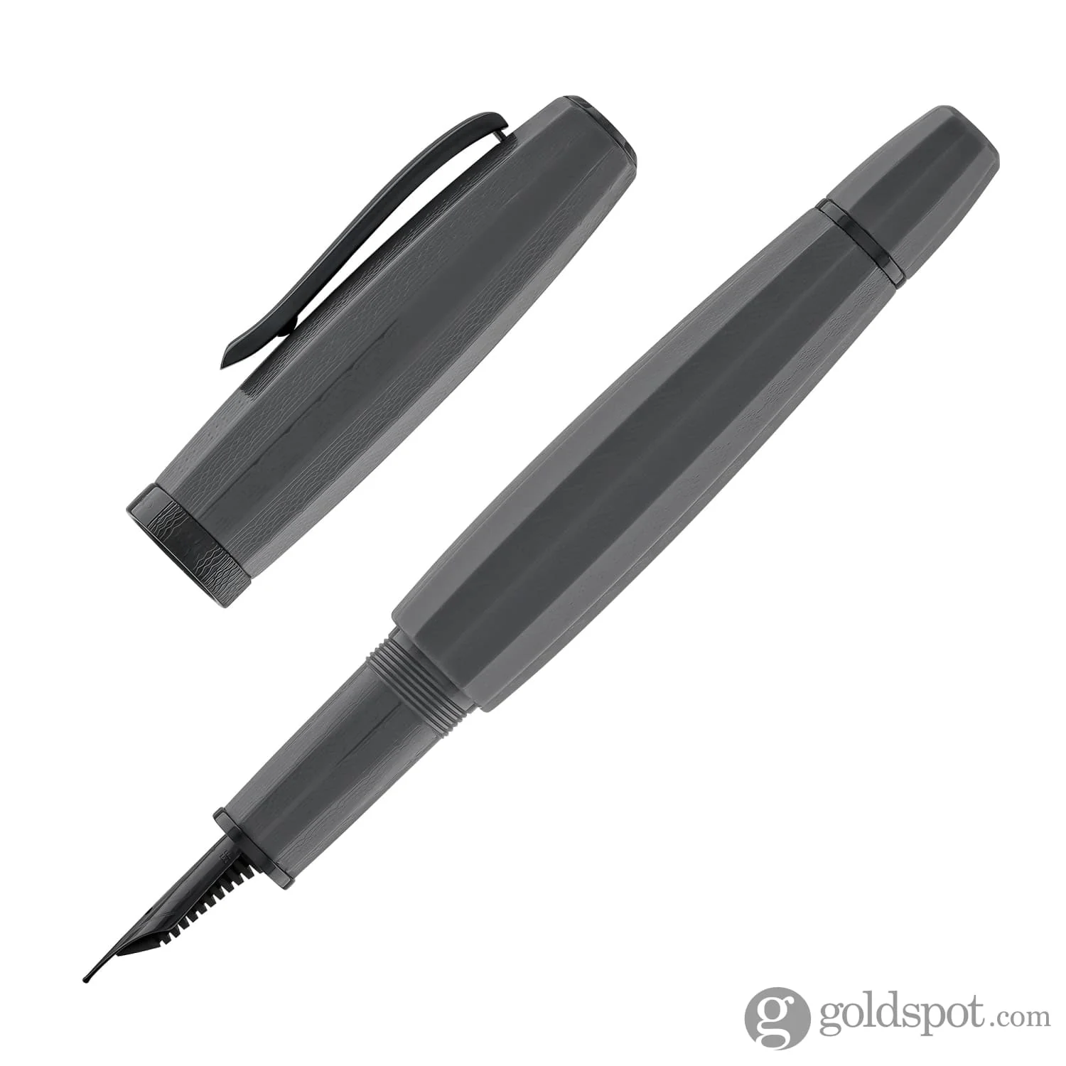 Scribo Feel Fountain Pen in Anni60 with Ultra Black PVD Trim
