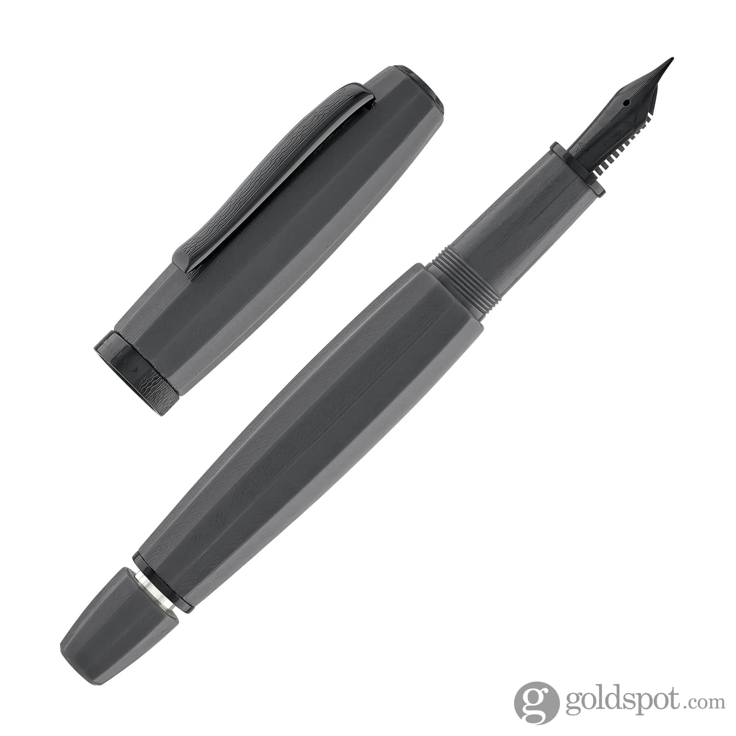 Scribo Feel Fountain Pen in Anni60 with Ultra Black PVD Trim