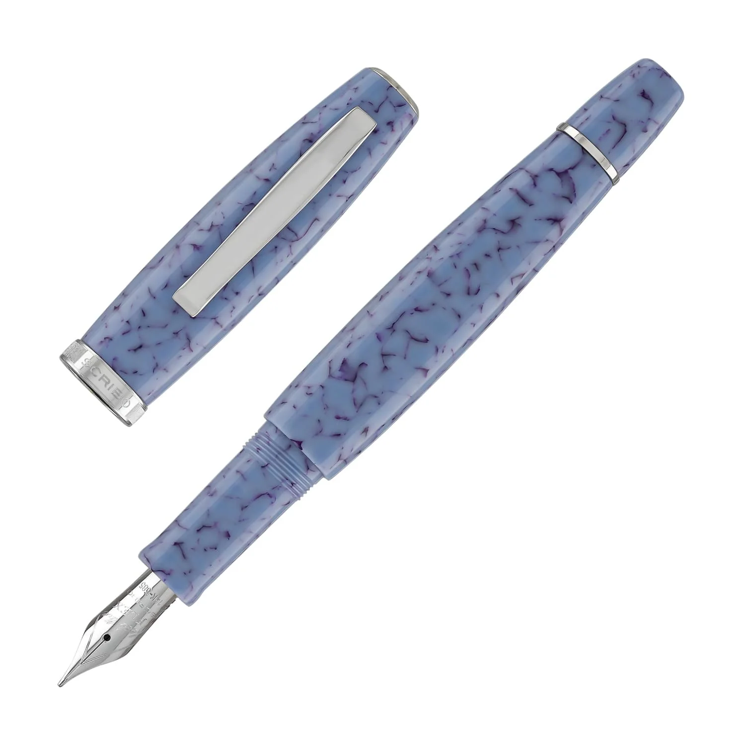 4448-scribo-la-dotta-fountain-pen-in-ninfea-14kt-flexible-gold-nib-1.webp Scribo La Dotta Fountain Pen in Ninfea - 14kt Flexible Gold Nib