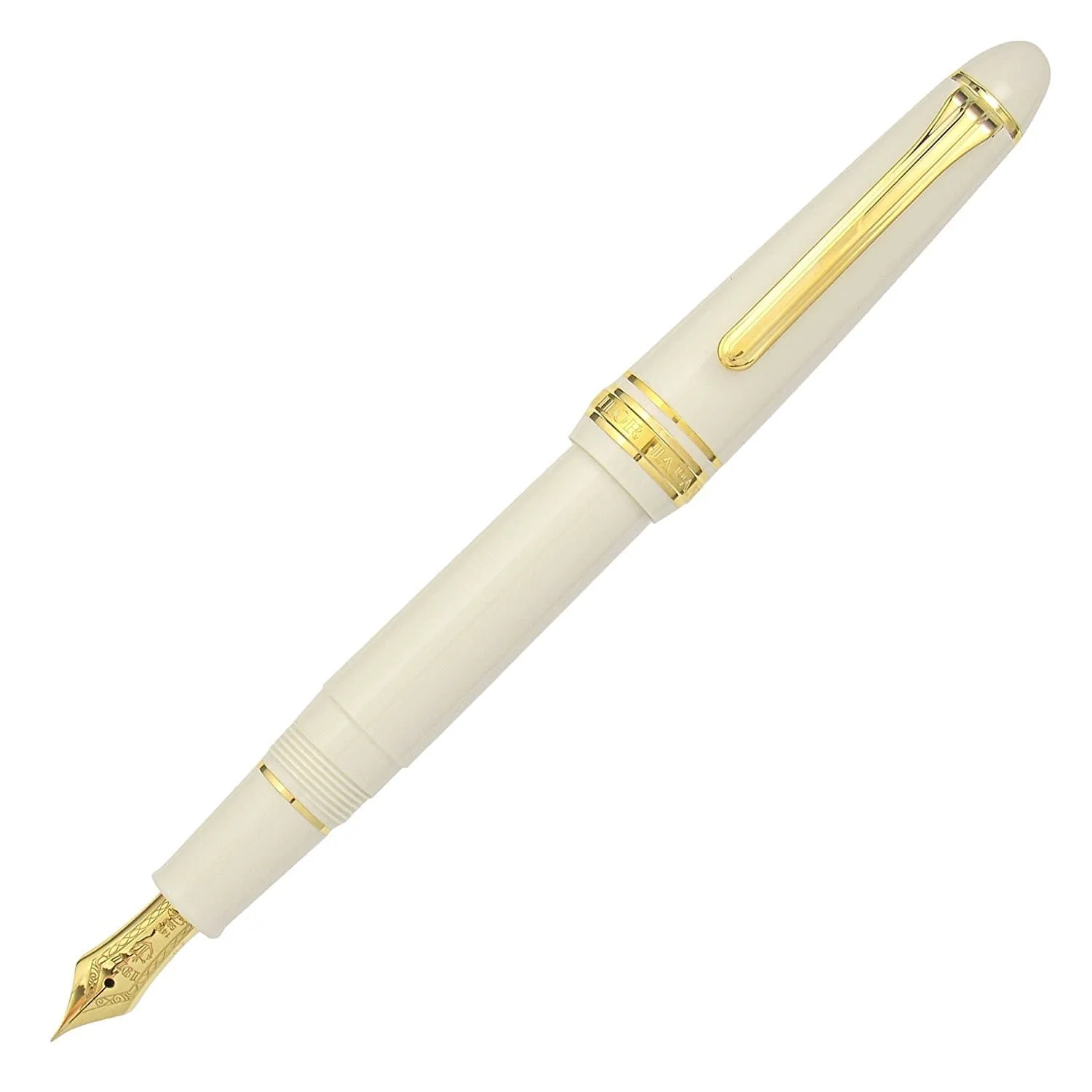 4458-sailor-1911-standard-fountain-pen-in-ivory-with-gold-trim-14k-gold-1.webp Sailor 1911 Standard Fountain Pen in Ivory with Gold Trim - 14K Gold