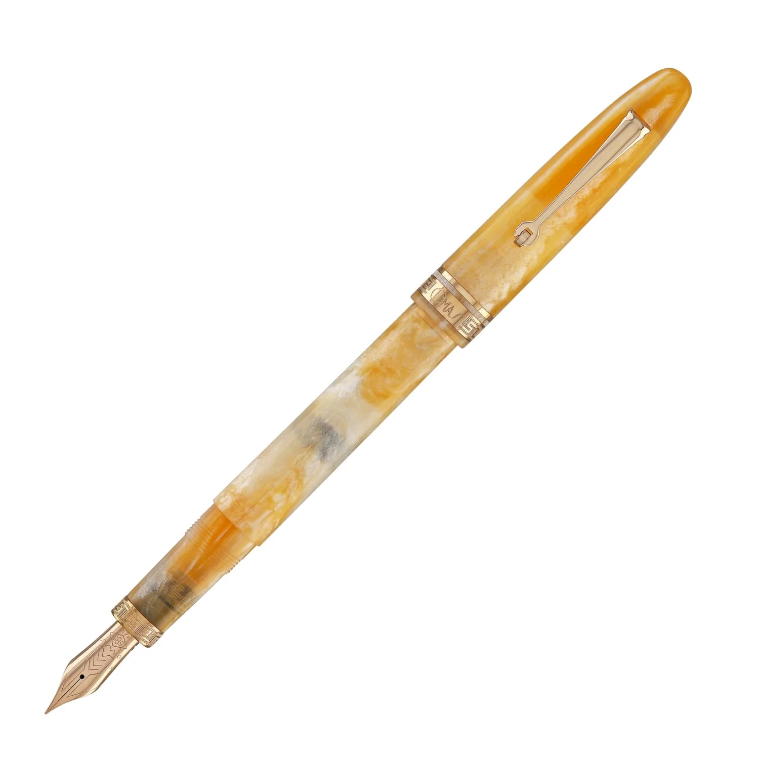 4474-omas-ogiva-fountain-pen-in-peach-bellini-with-rose-gold-trim-1.webp Omas Ogiva Fountain Pen in Peach Bellini with Rose Gold Trim