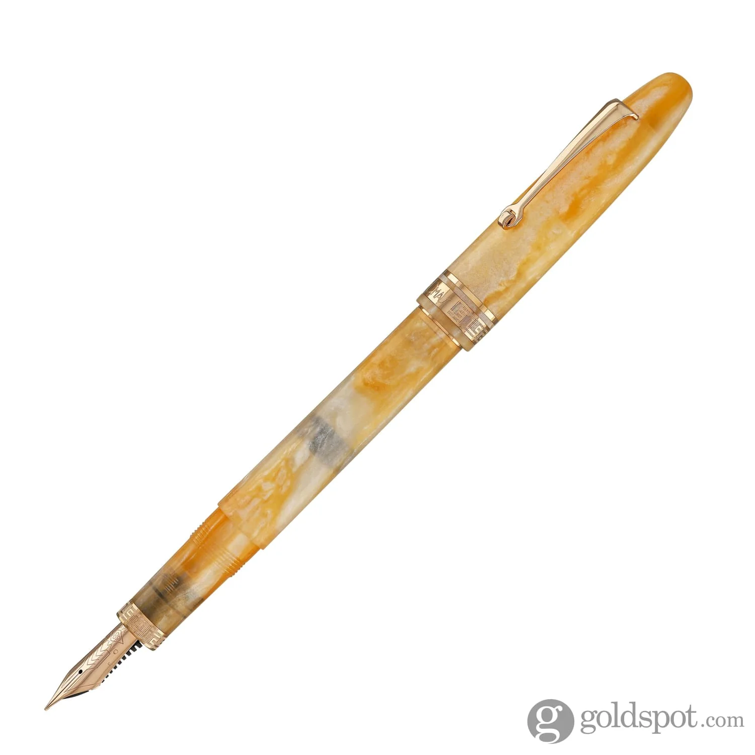4474-omas-ogiva-fountain-pen-in-peach-bellini-with-rose-gold-trim-2.webp Omas Ogiva Fountain Pen in Peach Bellini with Rose Gold Trim