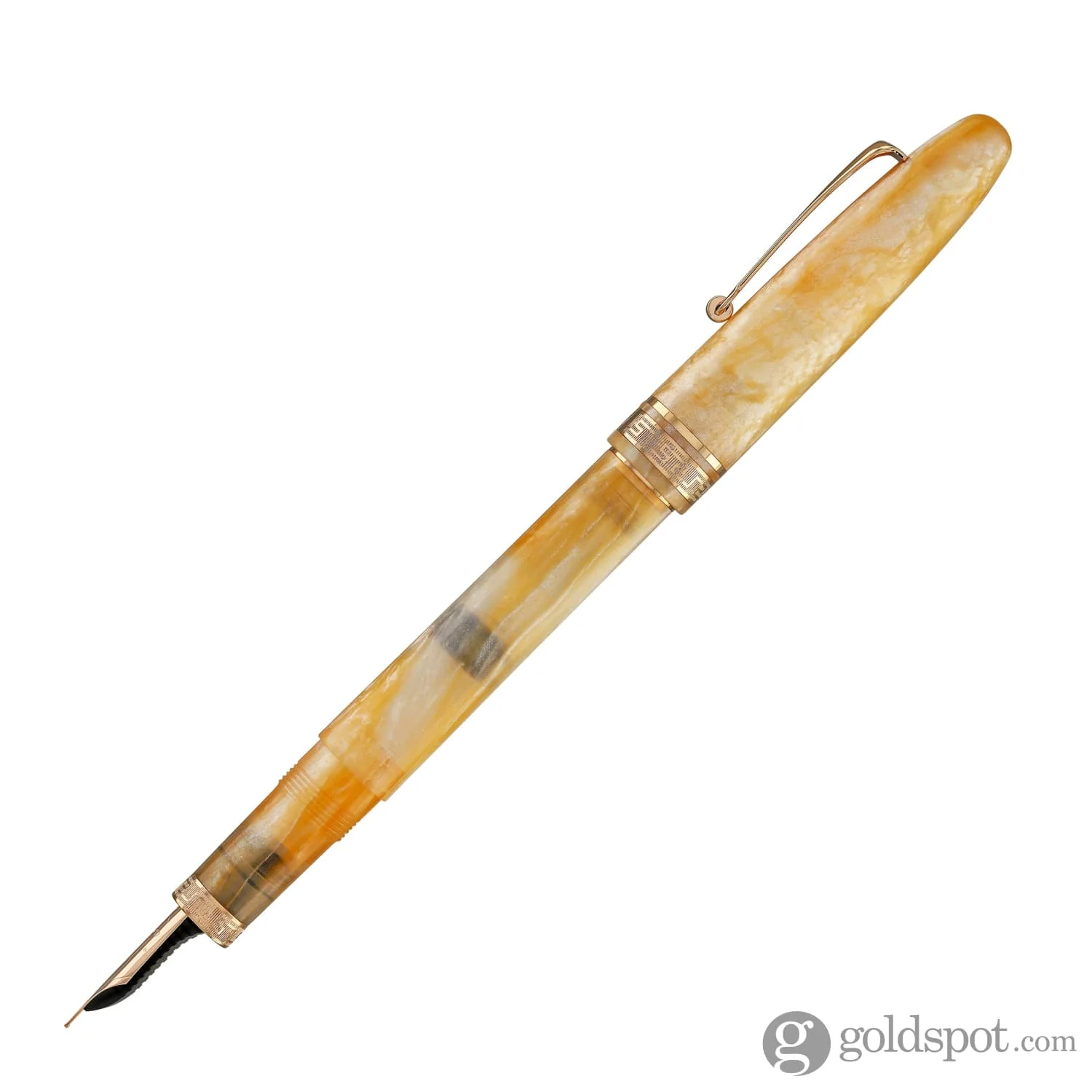 4474-omas-ogiva-fountain-pen-in-peach-bellini-with-rose-gold-trim-3.webp Omas Ogiva Fountain Pen in Peach Bellini with Rose Gold Trim