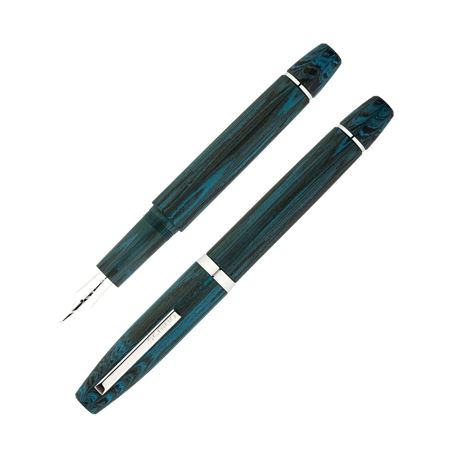 4490-scribo-flow-fountain-pen-in-tempo-with-platinum-trim-1.webp Scribo Flow Fountain Pen in Tempo with Platinum Trim