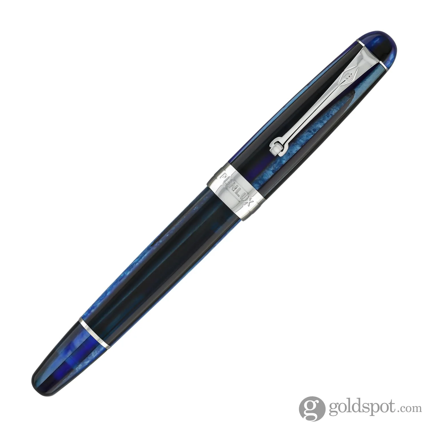 4503-penlux-masterpiece-delgado-fountain-pen-in-blue-grotto-4.webp Penlux Masterpiece Delgado Fountain Pen in Blue Grotto