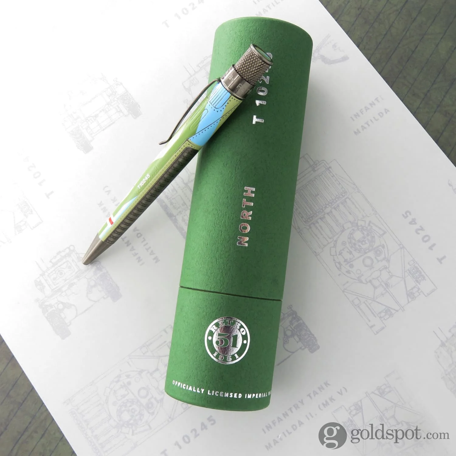 451-retro-51-tornado-imperial-war-museums-rollerball-pen-in-matilda-tank-6.webp Retro 51 Tornado Imperial War Museums Rollerball Pen in Matilda Tank