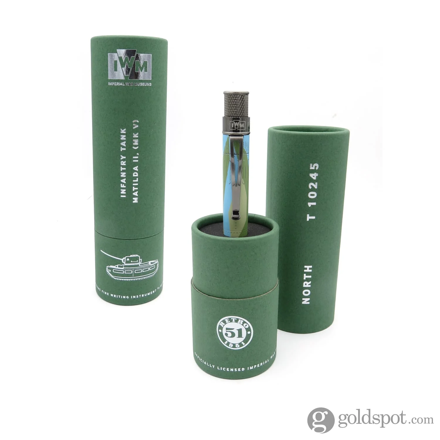 451-retro-51-tornado-imperial-war-museums-rollerball-pen-in-matilda-tank-8.webp Retro 51 Tornado Imperial War Museums Rollerball Pen in Matilda Tank