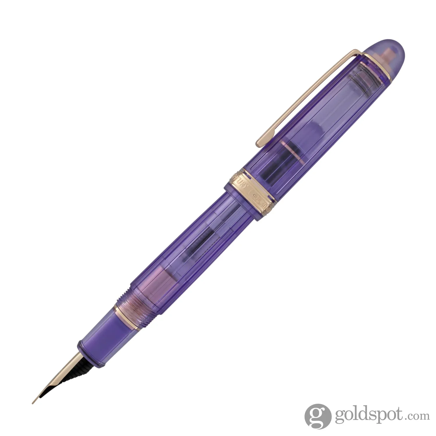 Platinum 3776 Century Fountain Pen in Nice Lavander Purple - 14K Gold