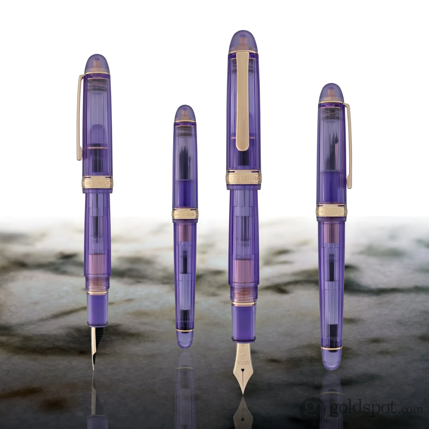 Platinum 3776 Century Fountain Pen in Nice Lavander Purple - 14K Gold