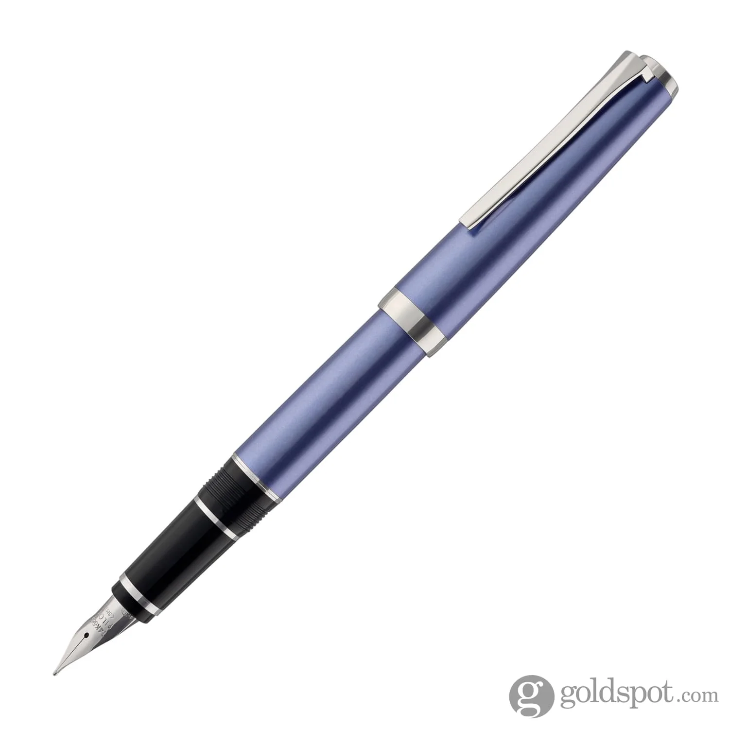 Pilot Metal Falcon Fountain Pen in Sapphire - 14K Gold Soft Flexible