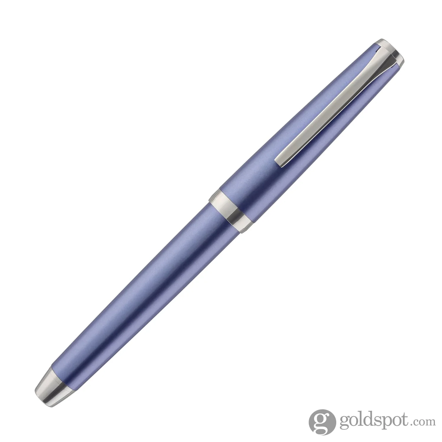 Pilot Metal Falcon Fountain Pen in Sapphire - 14K Gold Soft Flexible