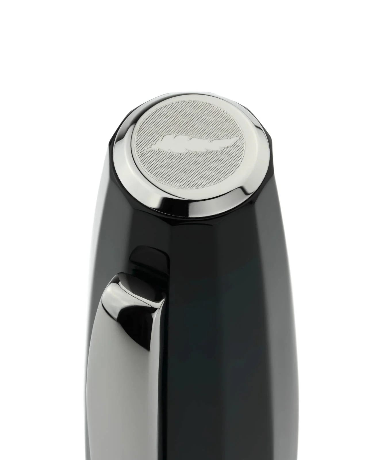 Scribo Feel Fountain Pen in Ombre Verdi with Platinum Trim