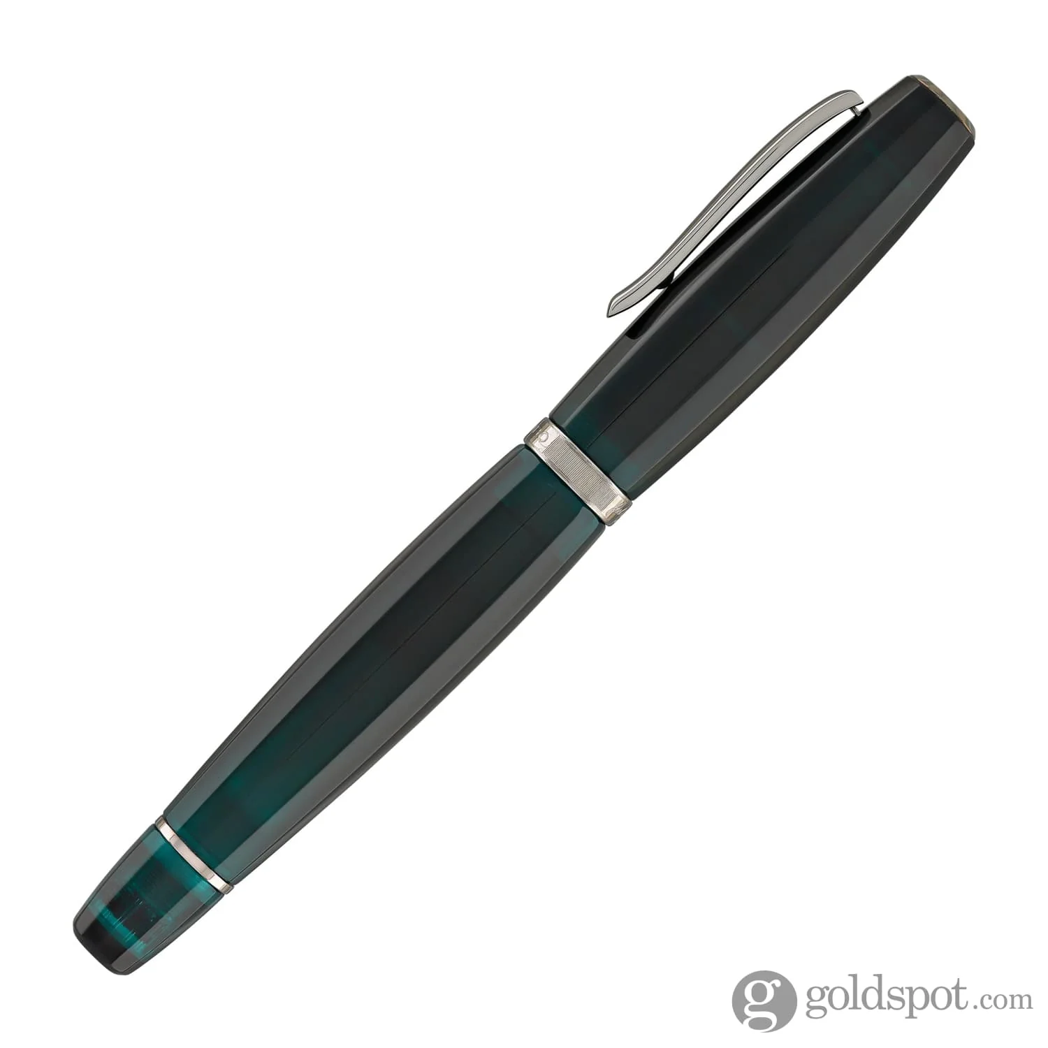 Scribo Feel Fountain Pen in Ombre Verdi with Platinum Trim