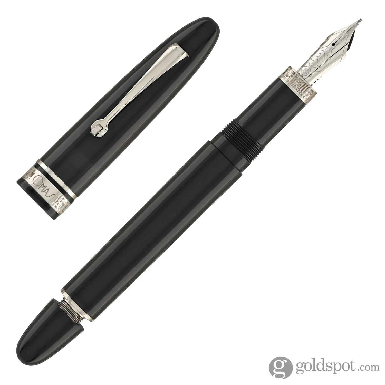 4545-omas-ogiva-fountain-pen-in-nera-with-silver-trim-7.webp Omas Ogiva Fountain Pen in Nera with Silver Trim
