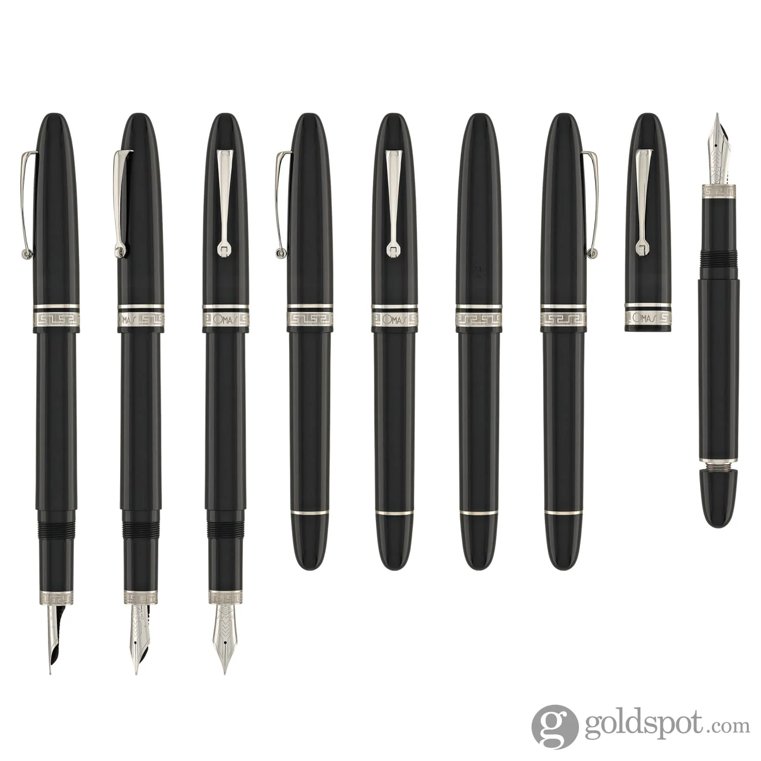4545-omas-ogiva-fountain-pen-in-nera-with-silver-trim-8.webp Omas Ogiva Fountain Pen in Nera with Silver Trim