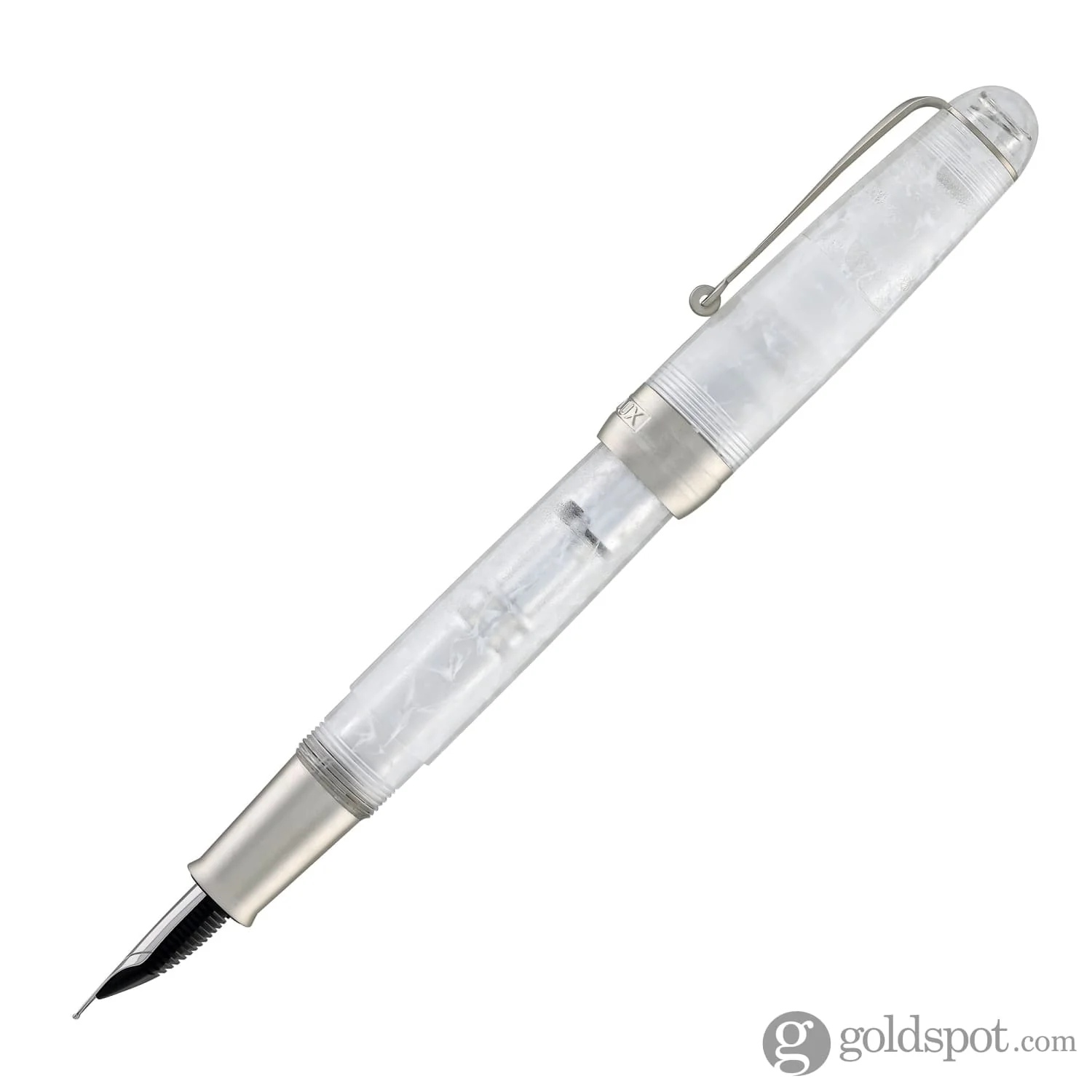 4562-penlux-masterpiece-delgado-fountain-pen-in-snowflake-4.webp Penlux Masterpiece Delgado Fountain Pen in Snowflake