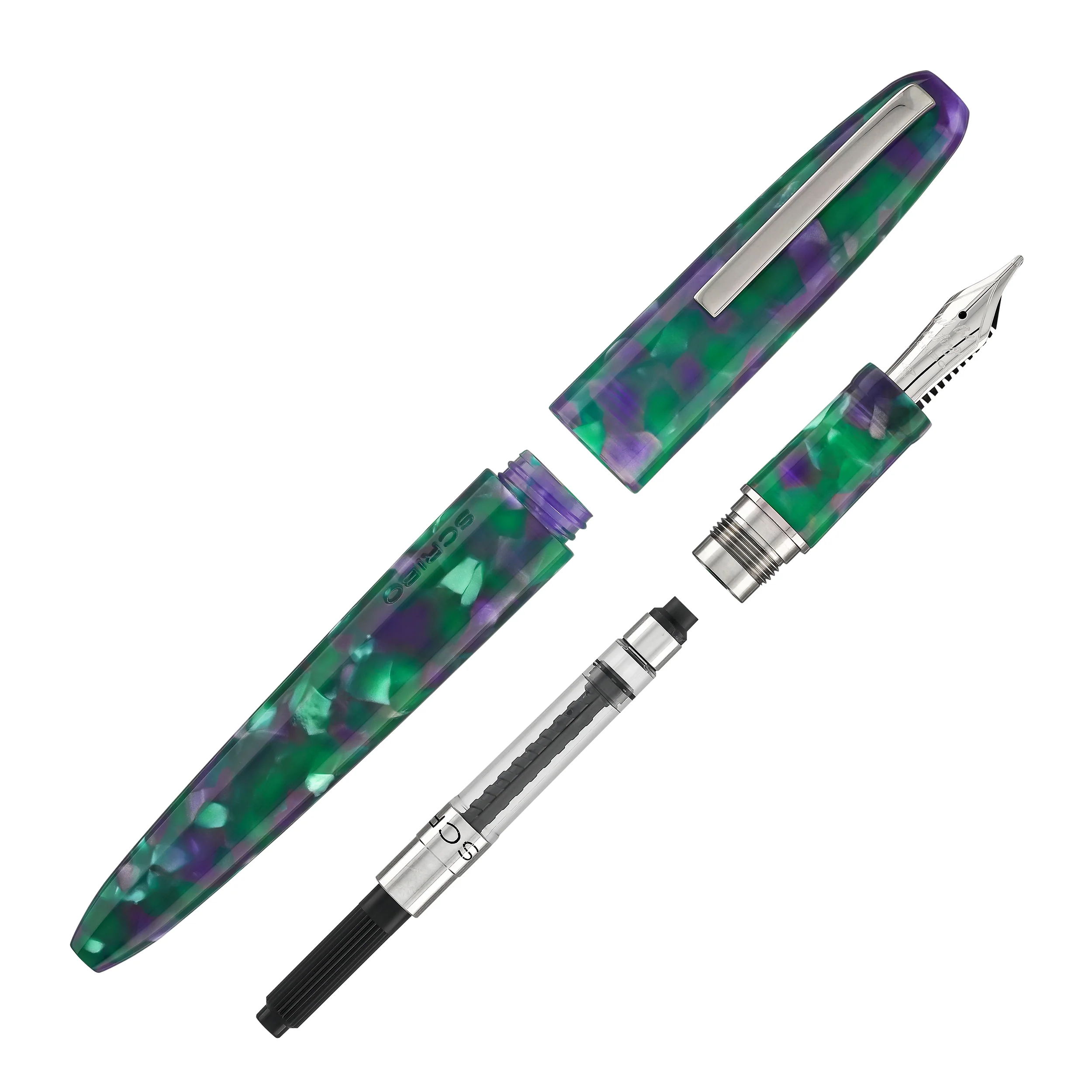 4583-scribo-piuma-fountain-pen-in-glicine-7.webp Scribo Piuma Fountain Pen in Glicine