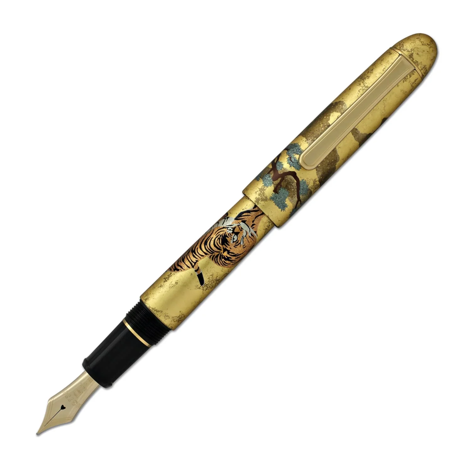 Platinum Kanazawa-Haku Fountain Pen in Matsu-Tora